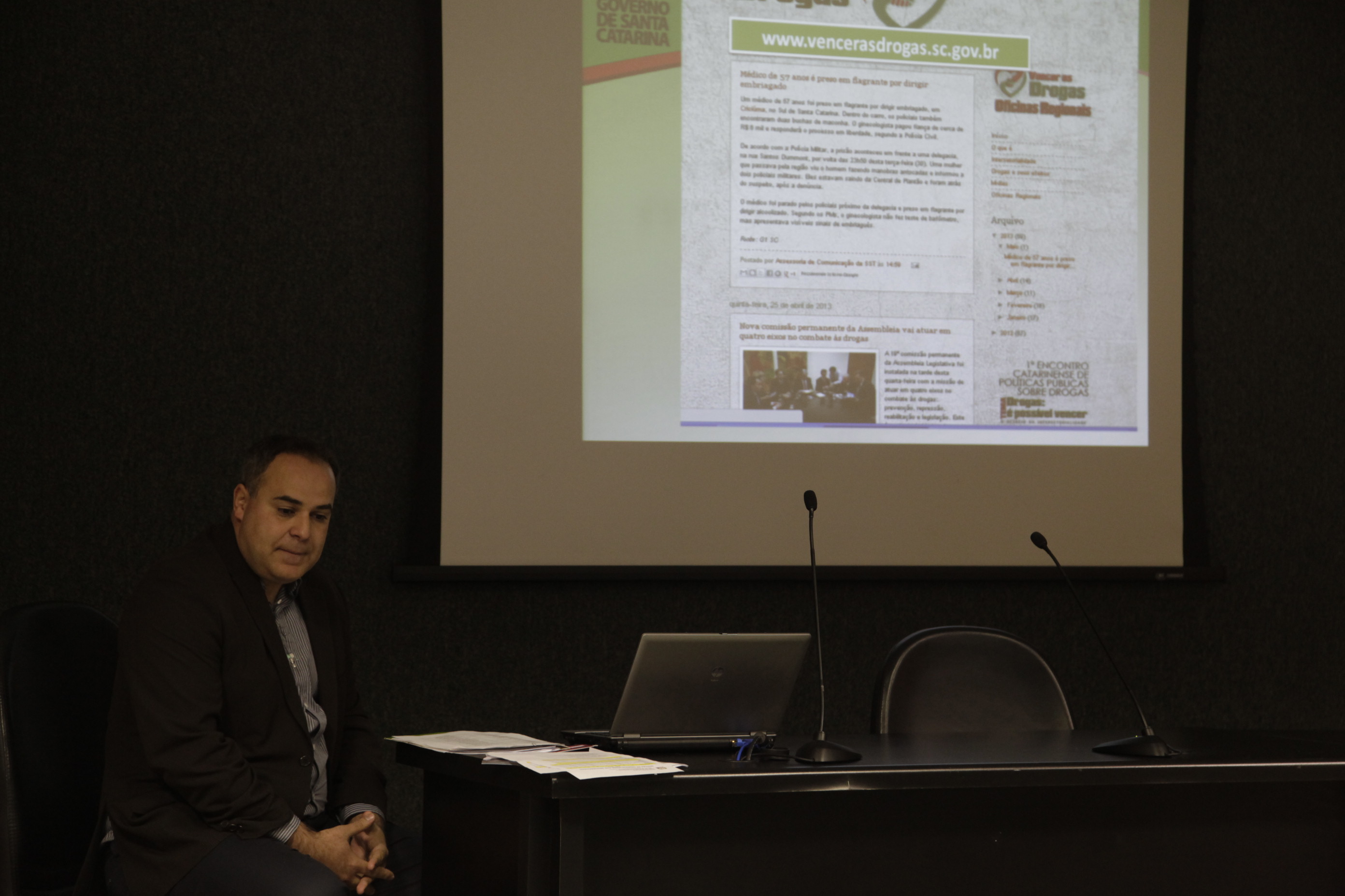 Reunião da Comissão de Prevenção e Combates às Drogas - Eleudemar Ferreira Rodrigues