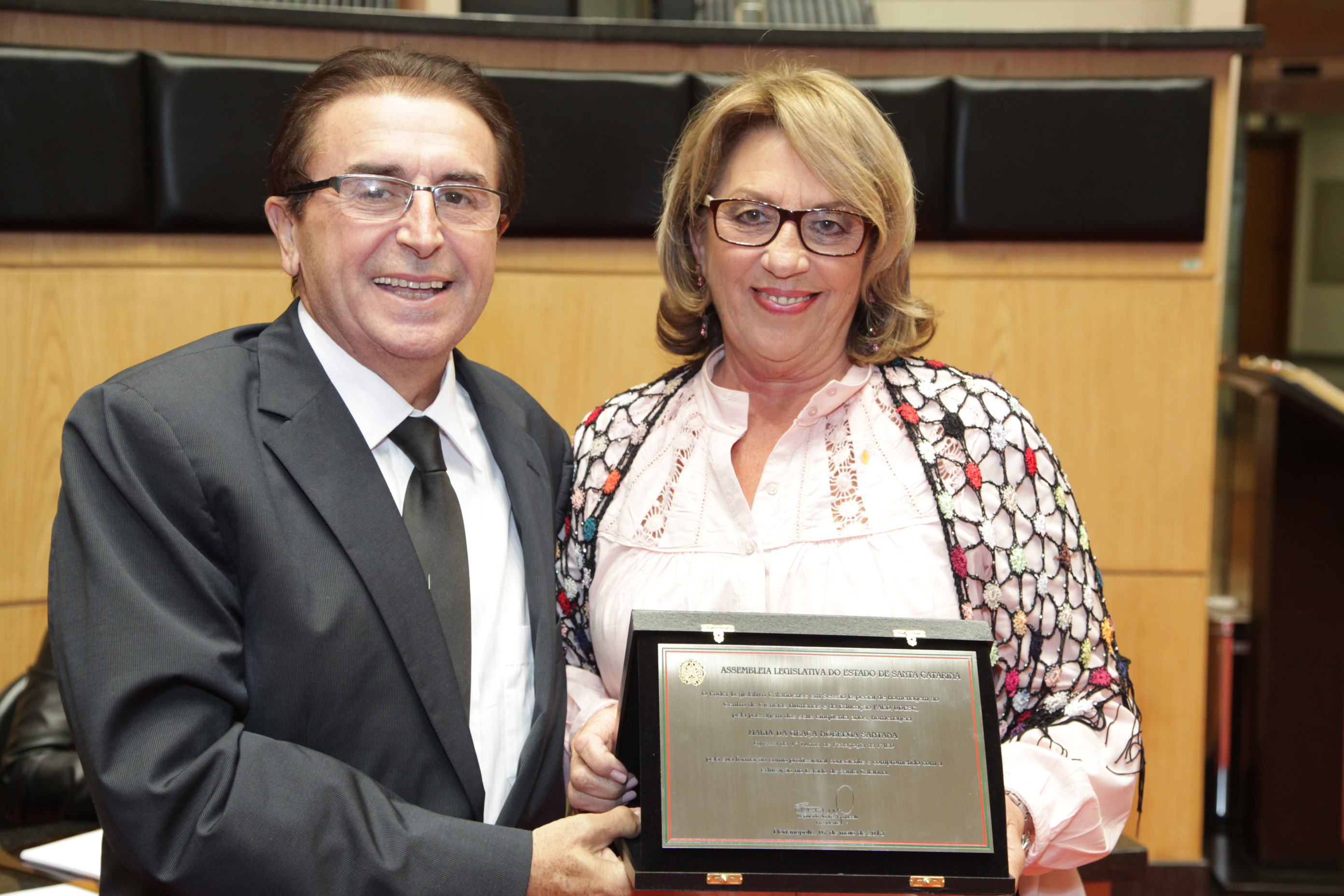 Sessão Especial - Homenagem aos 50 anos do Centro de Ciências Humanas da Educação - FAED  -  Maria da Graça Nóbrega Santana