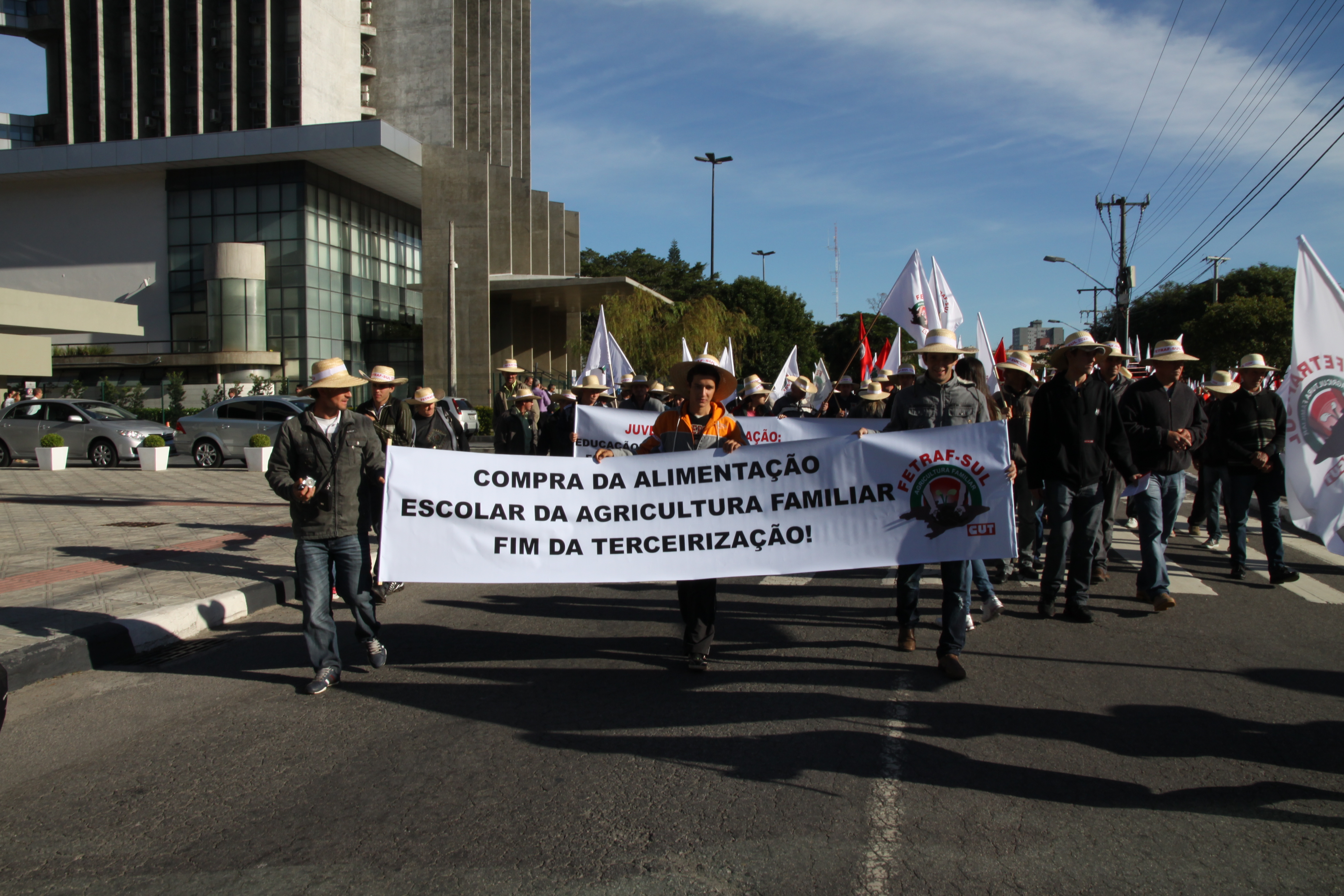 Manifestação Agricultores - Fotógrafo - Eduardo Guedes de Oliveira