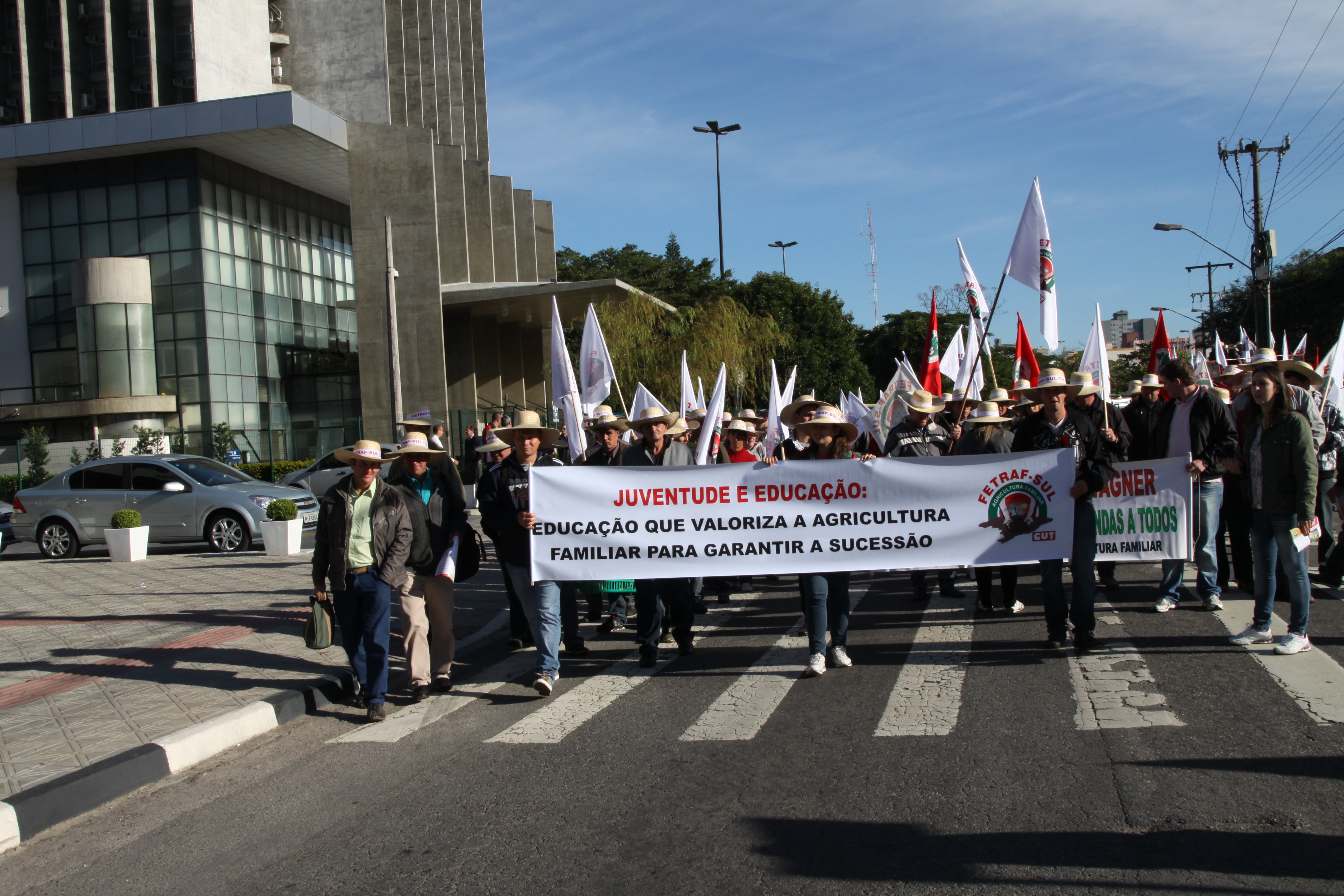 Manifestação Agricultores - Fotógrafo - Eduardo Guedes de Oliveira