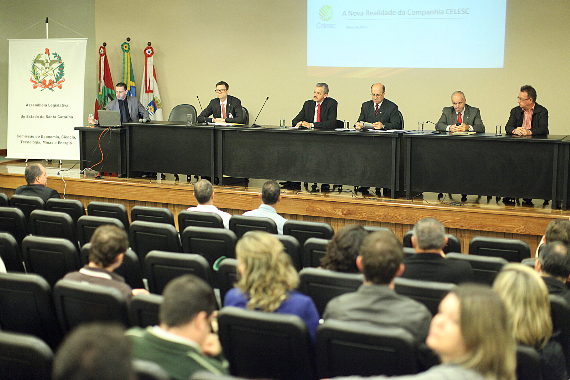 Audiência pública discute problemas e desafios da Celesc
