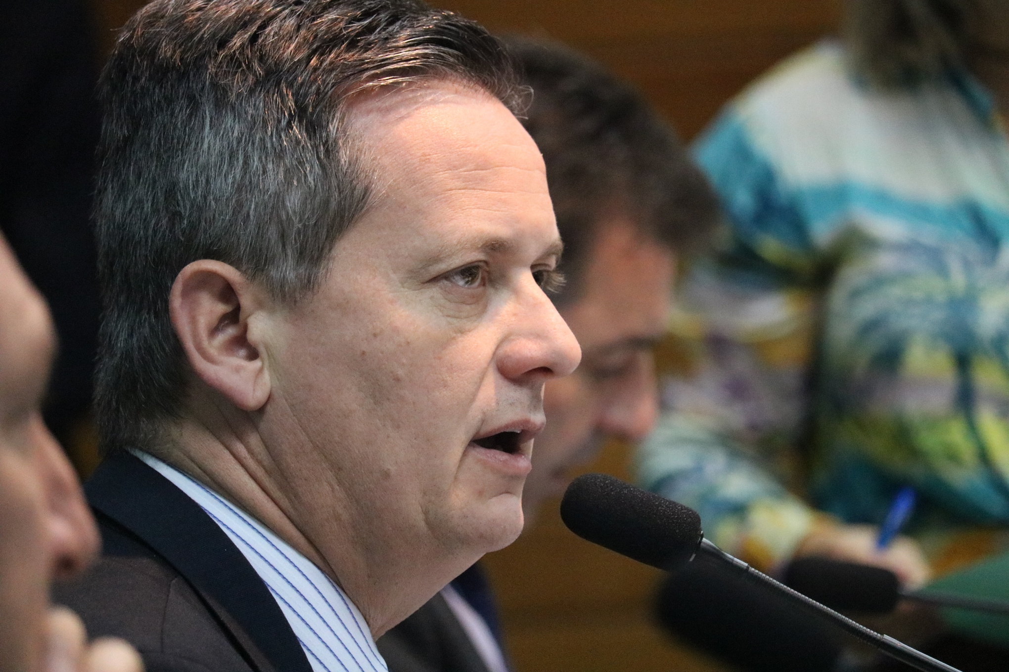 Presidente da Celesc Cleverson Siewert - Audiência Pública A Nova Realidade da Companhia Celesc. Foto: Fábio Queiroz