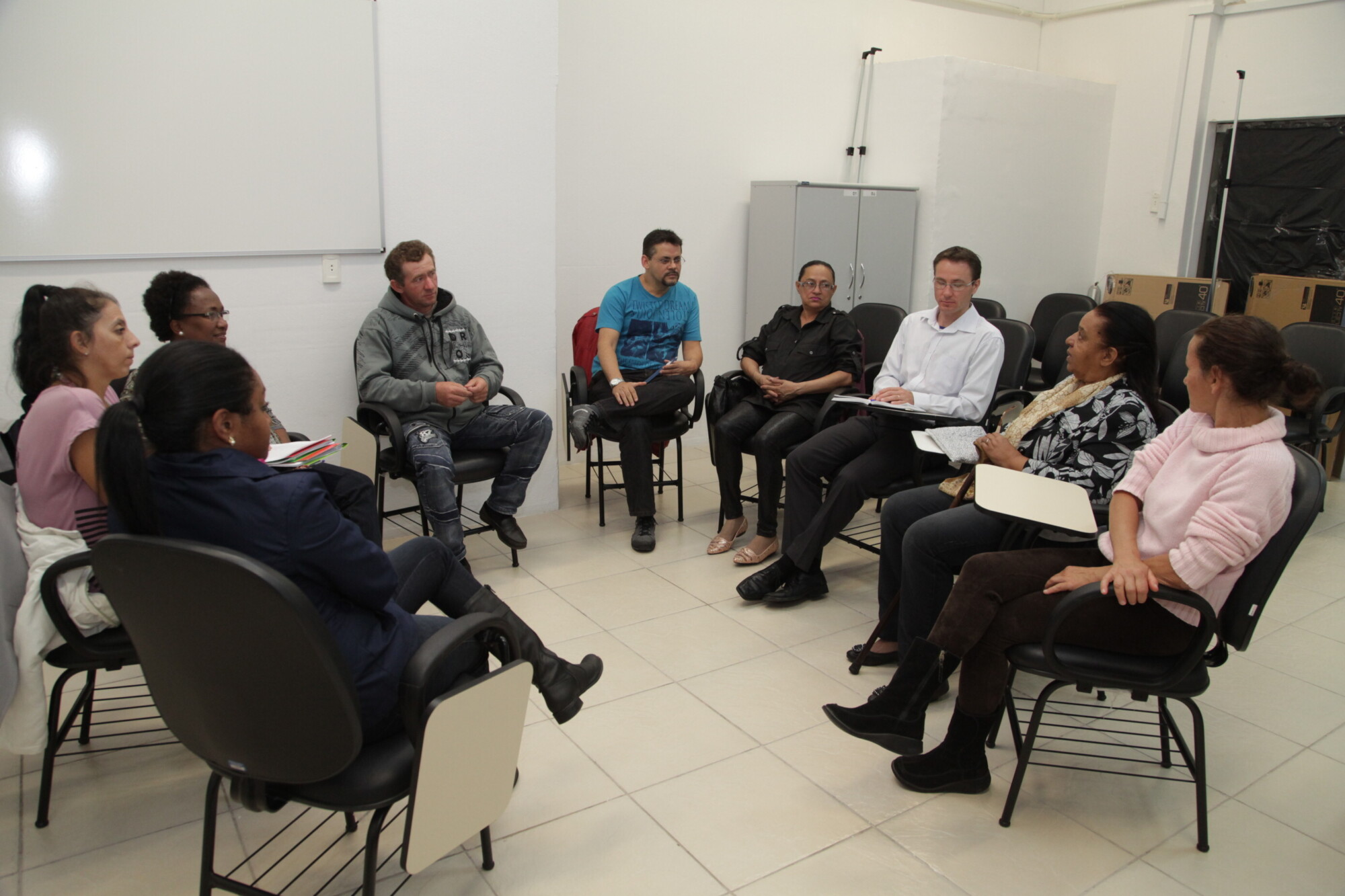 Reunião do Programa Antonieta de Barros (PAB). Foto: Solon Soares