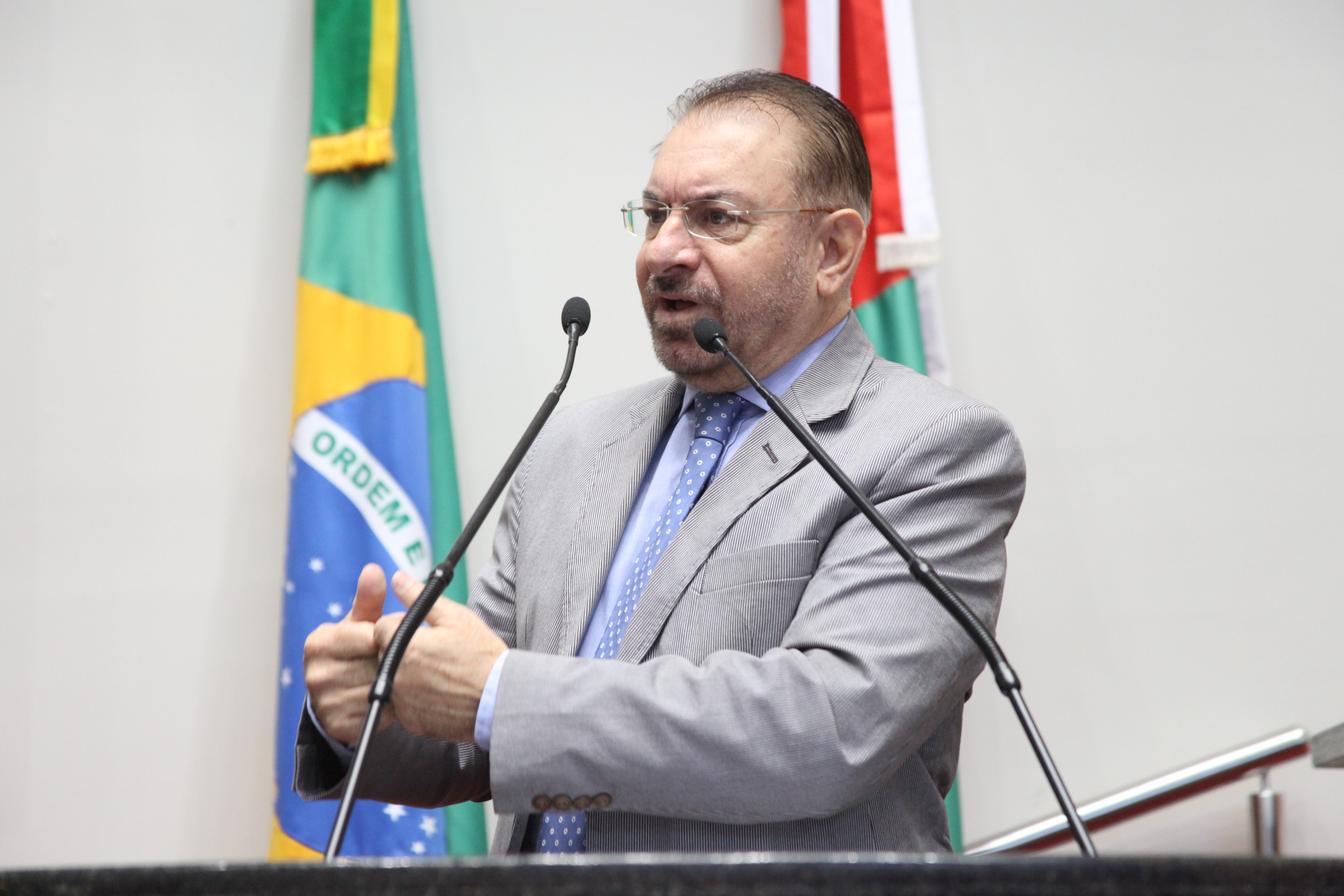 Deputado Volnei Morastoni (PT)  - Sessão Ordinária. Foto: Fábio Queiroz