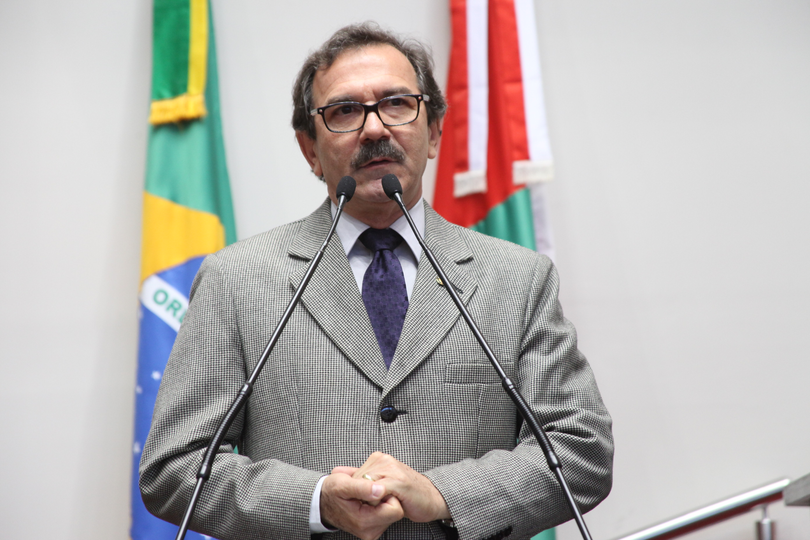 Deputado Serafim Venzon (PSDB)  - Sessão Ordinária. Foto: Fábio Queiroz