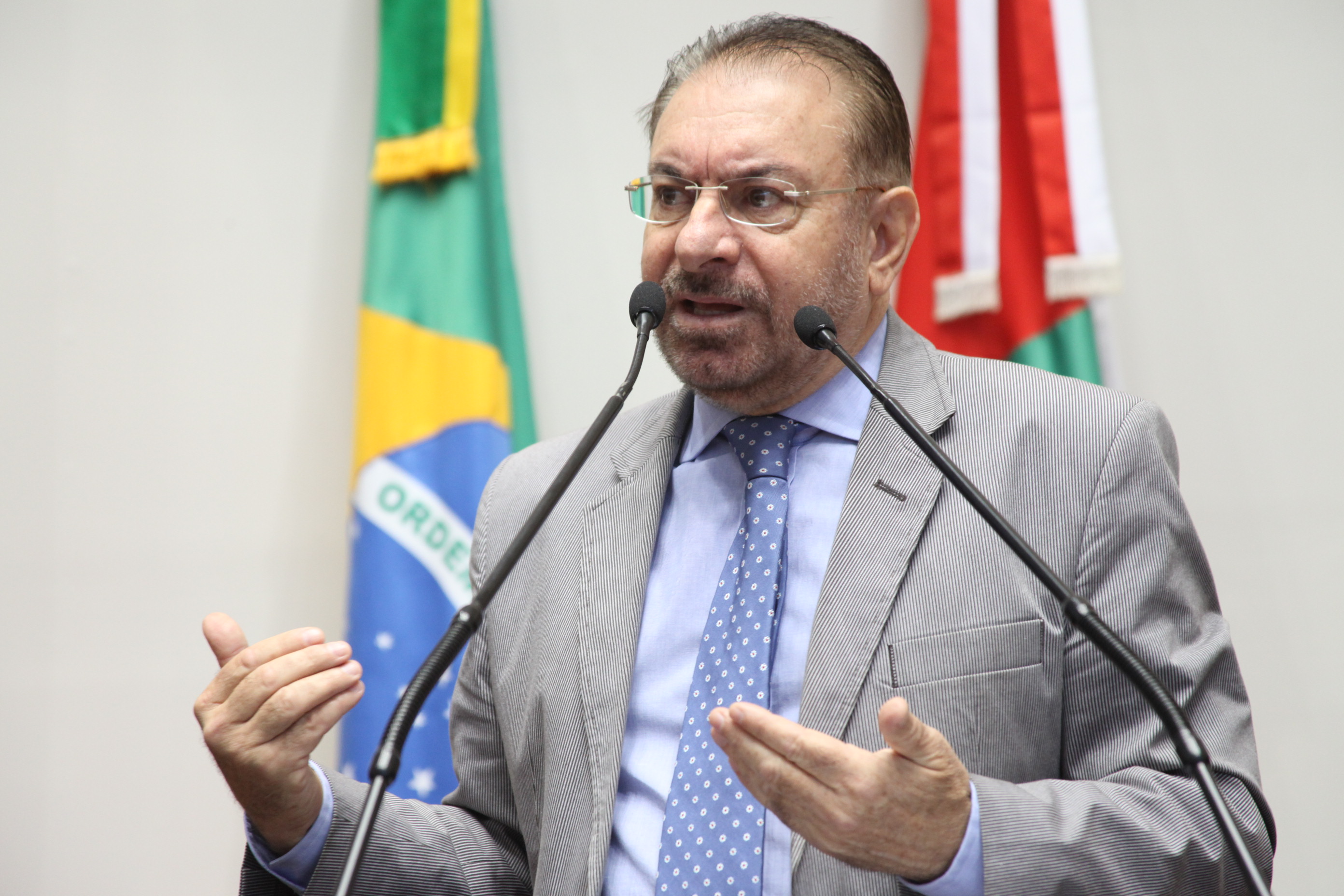 Deputado Volnei Morastoni (PT)  - Sessão Ordinária. Foto: Fábio Queiroz