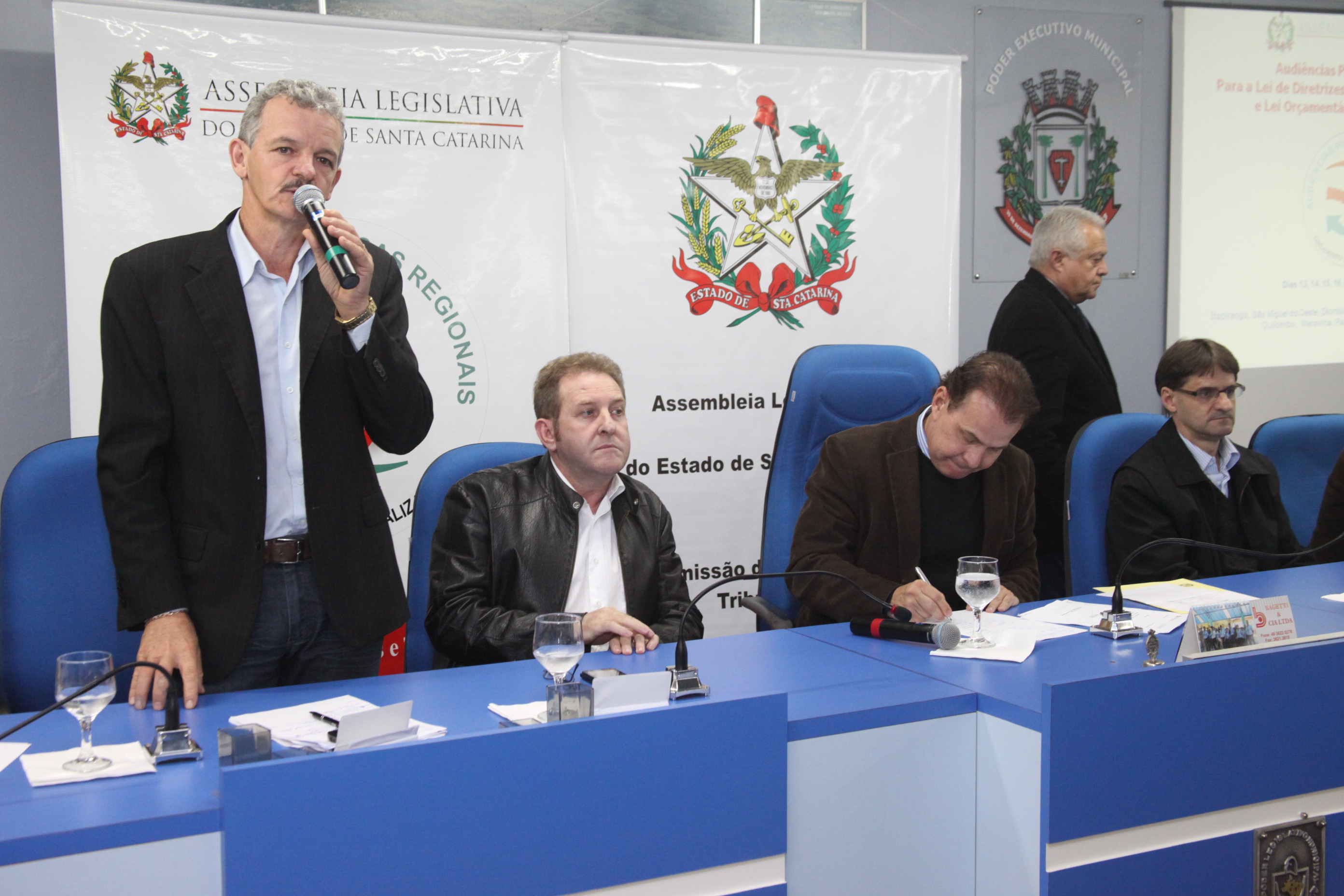 São Miguel do Oeste recebe a segunda audiência pública do Orçamento Regionalizado 2013. Foto: Fábio Queiroz