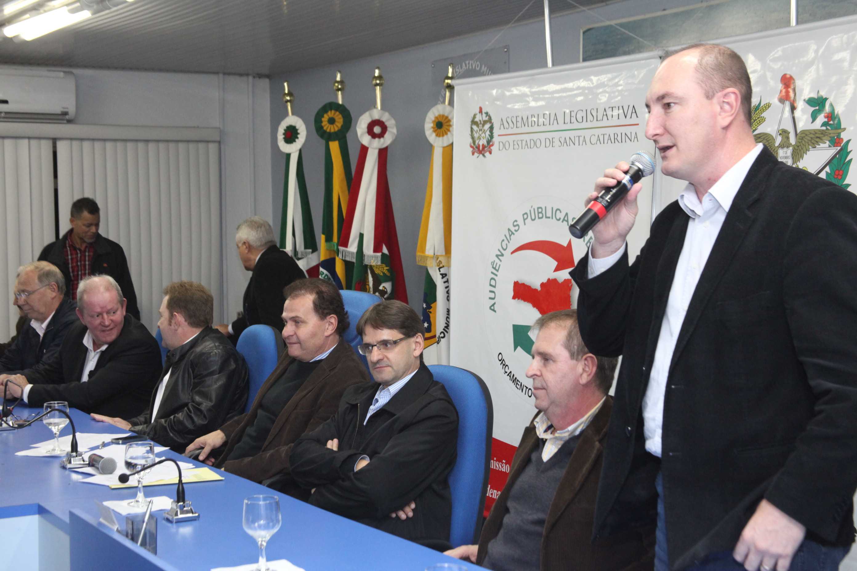 São Miguel do Oeste recebe a segunda audiência pública do Orçamento Regionalizado 2013. Foto: Fábio Queiroz