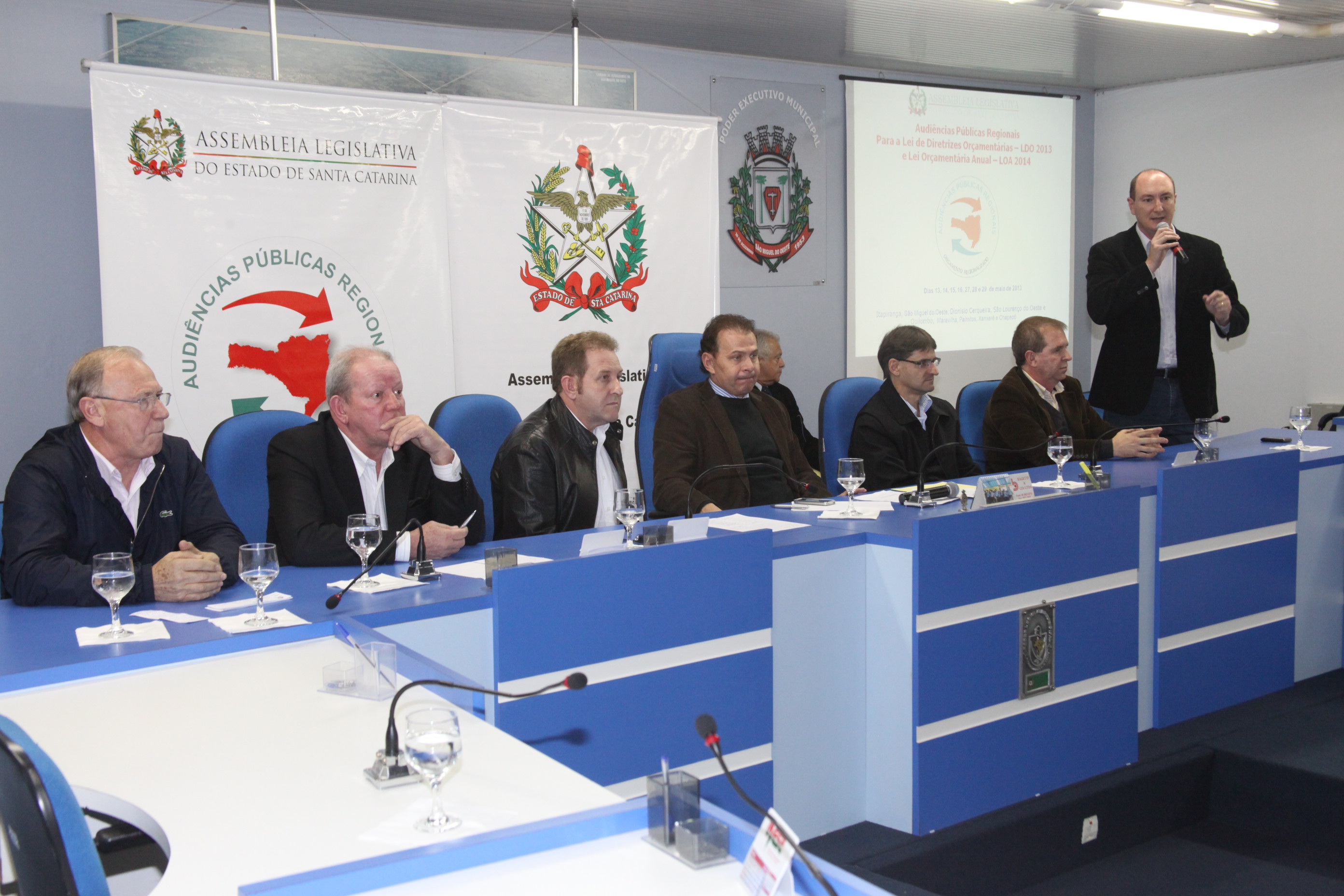 São Miguel do Oeste recebe a segunda audiência pública do Orçamento Regionalizado 2013. Foto: Fábio Queiroz