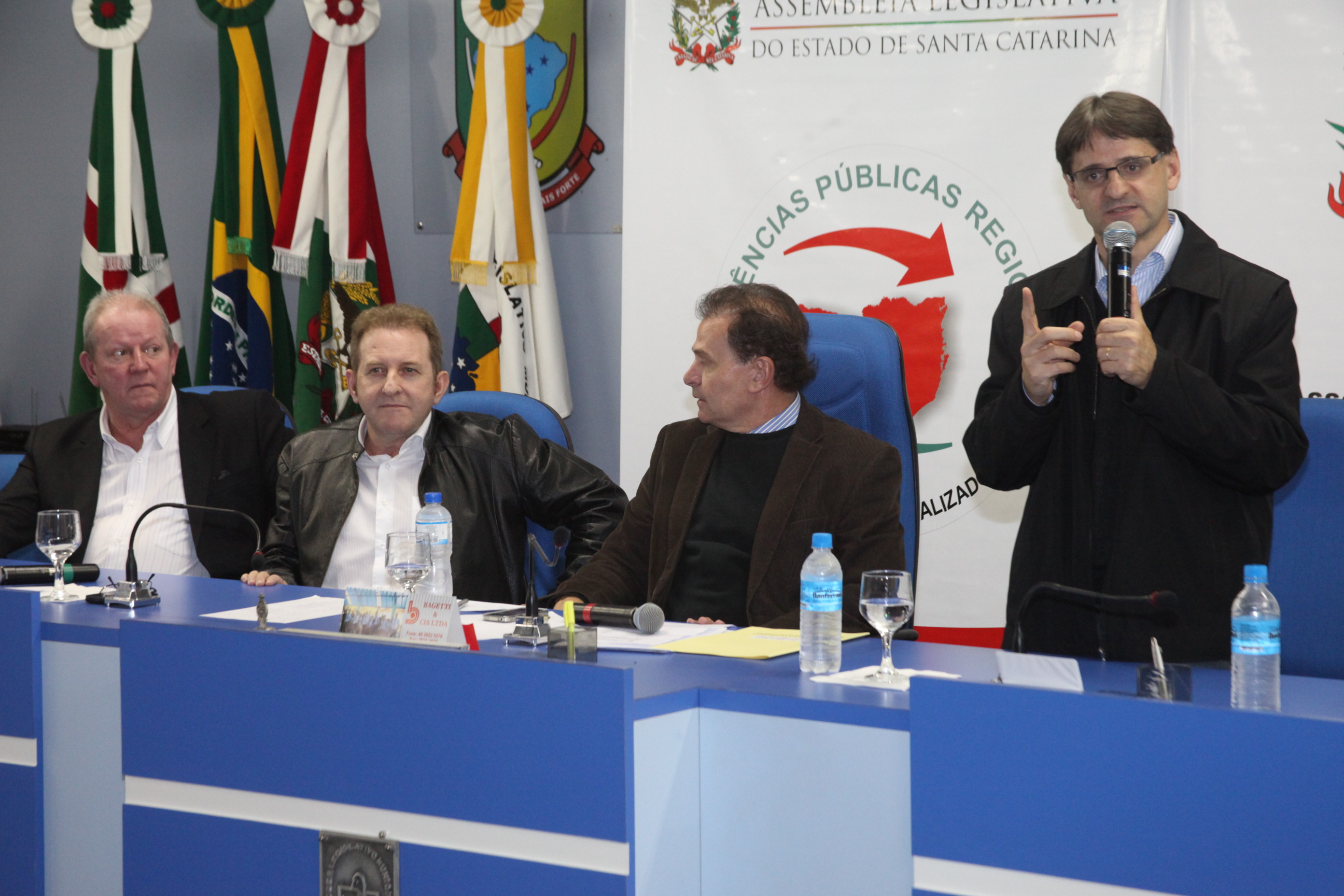São Miguel do Oeste recebe a segunda audiência pública do Orçamento Regionalizado 2013. Foto: Fábio Queiroz