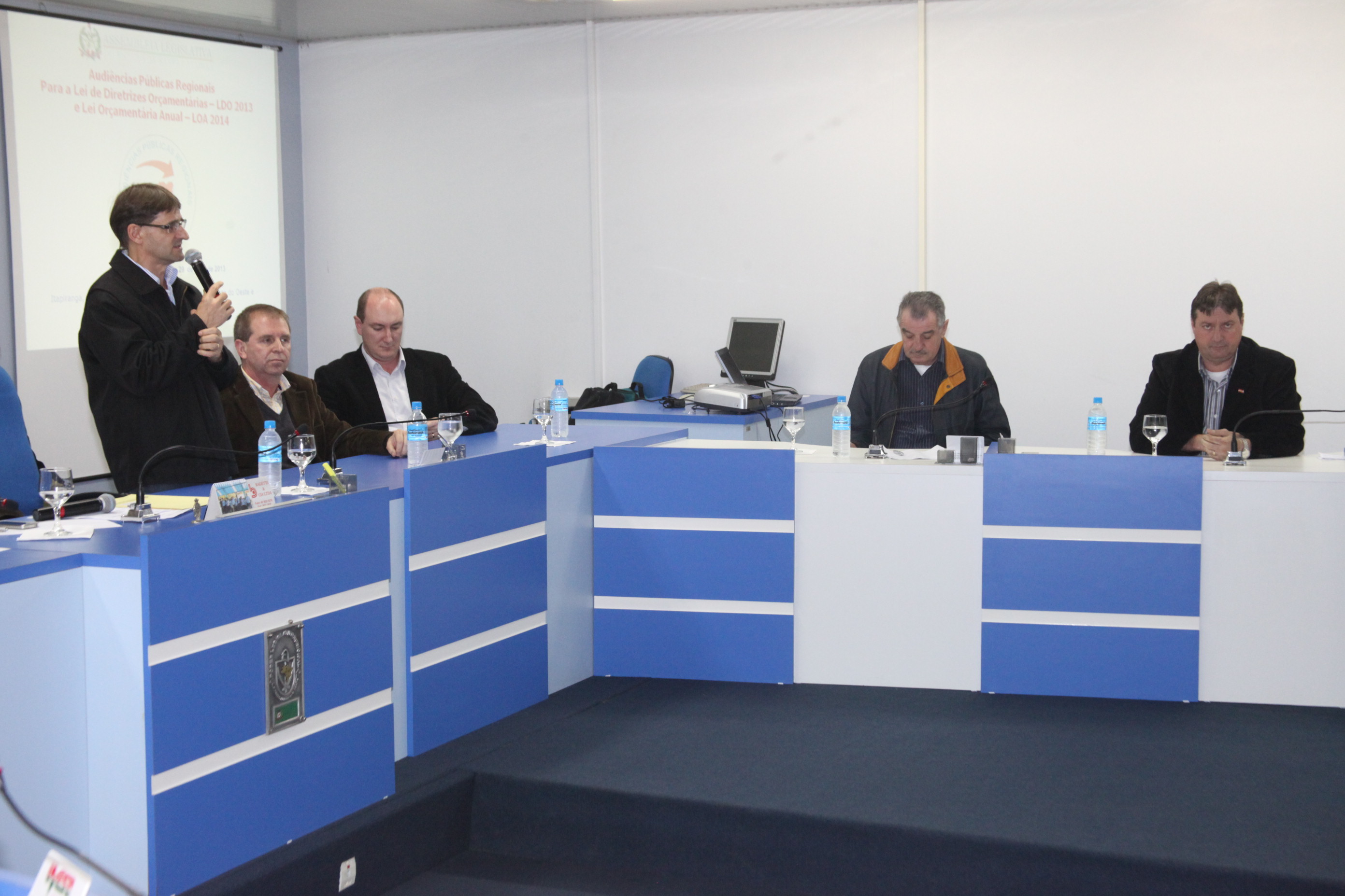 São Miguel do Oeste recebe a segunda audiência pública do Orçamento Regionalizado 2013. Foto: Fábio Queiroz