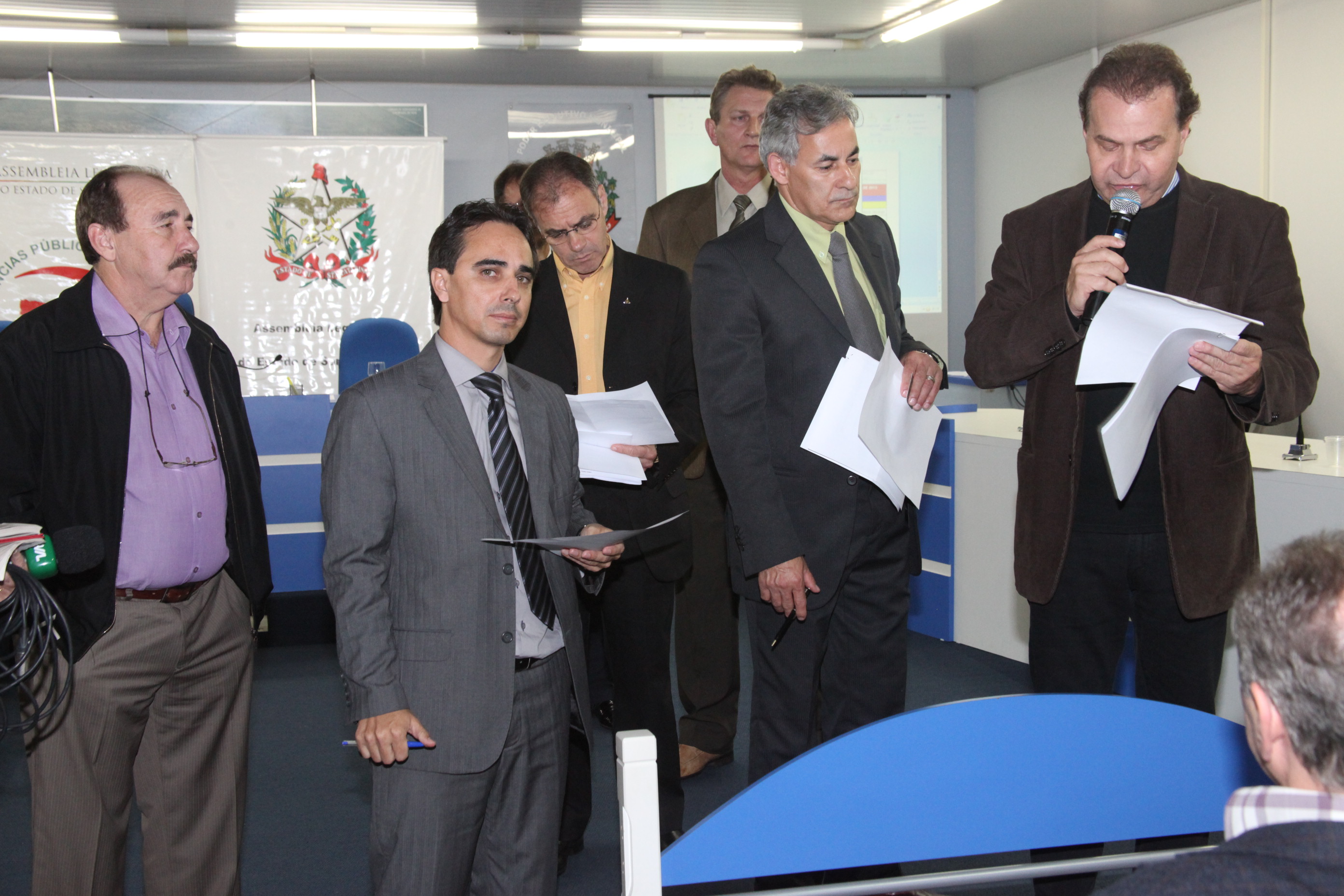 São Miguel do Oeste recebe a segunda audiência pública do Orçamento Regionalizado 2013. Foto: Fábio Queiroz