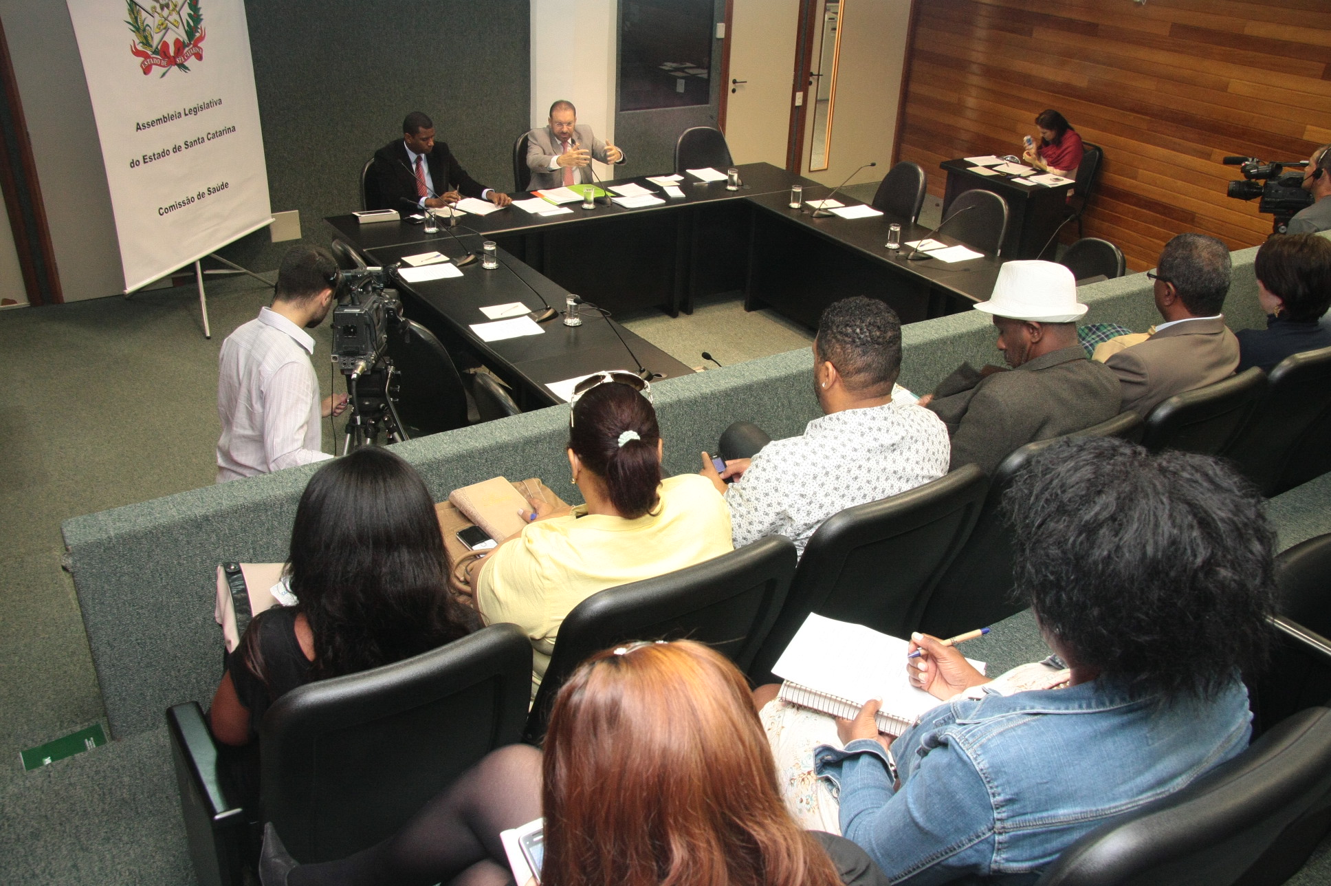 Reunião da Comissão de Saúde. Foto: Eduardo Guedes de Oliveira