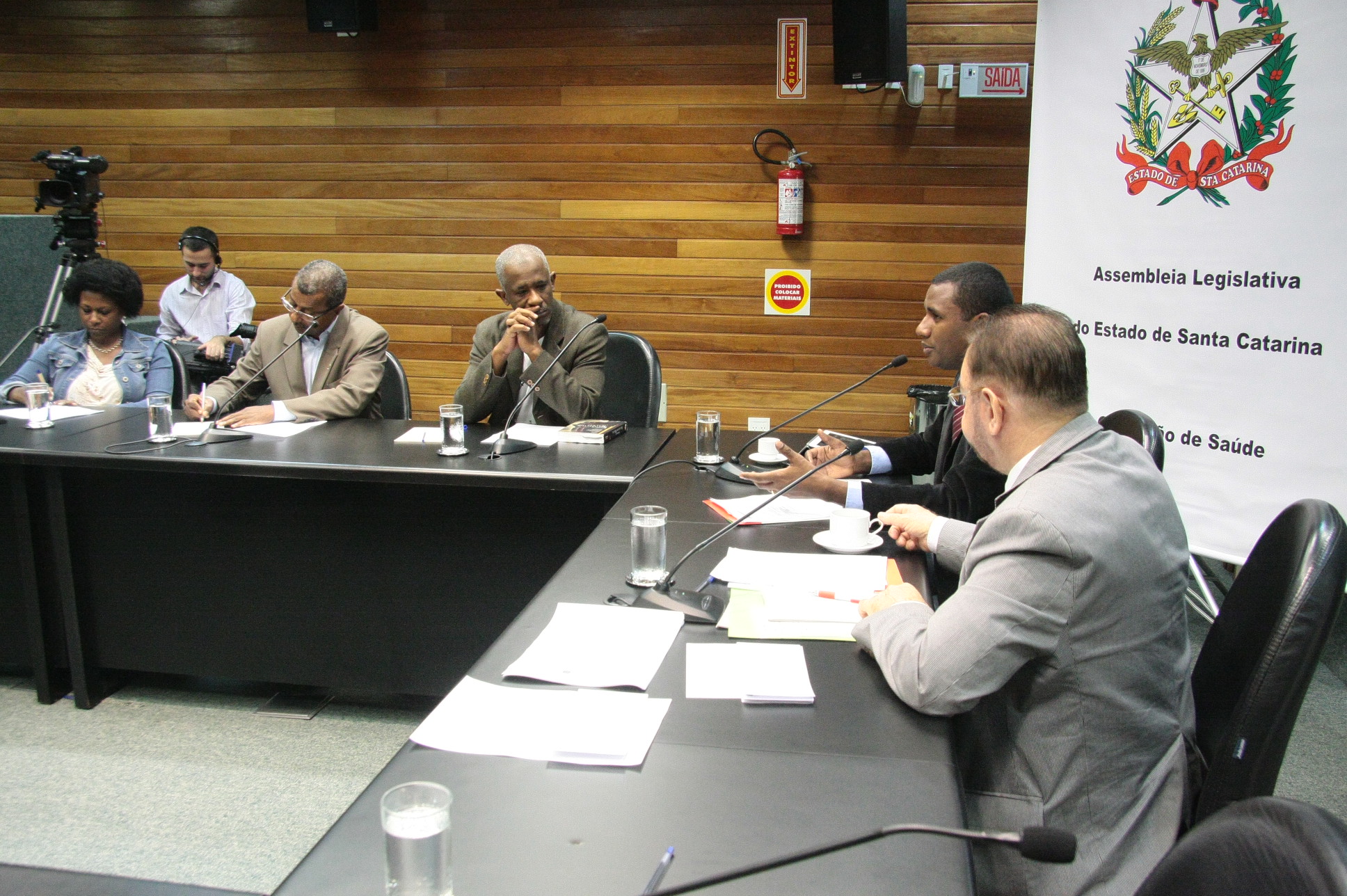 Reunião da Comissão de Saúde. Foto: Eduardo Guedes de Oliveira