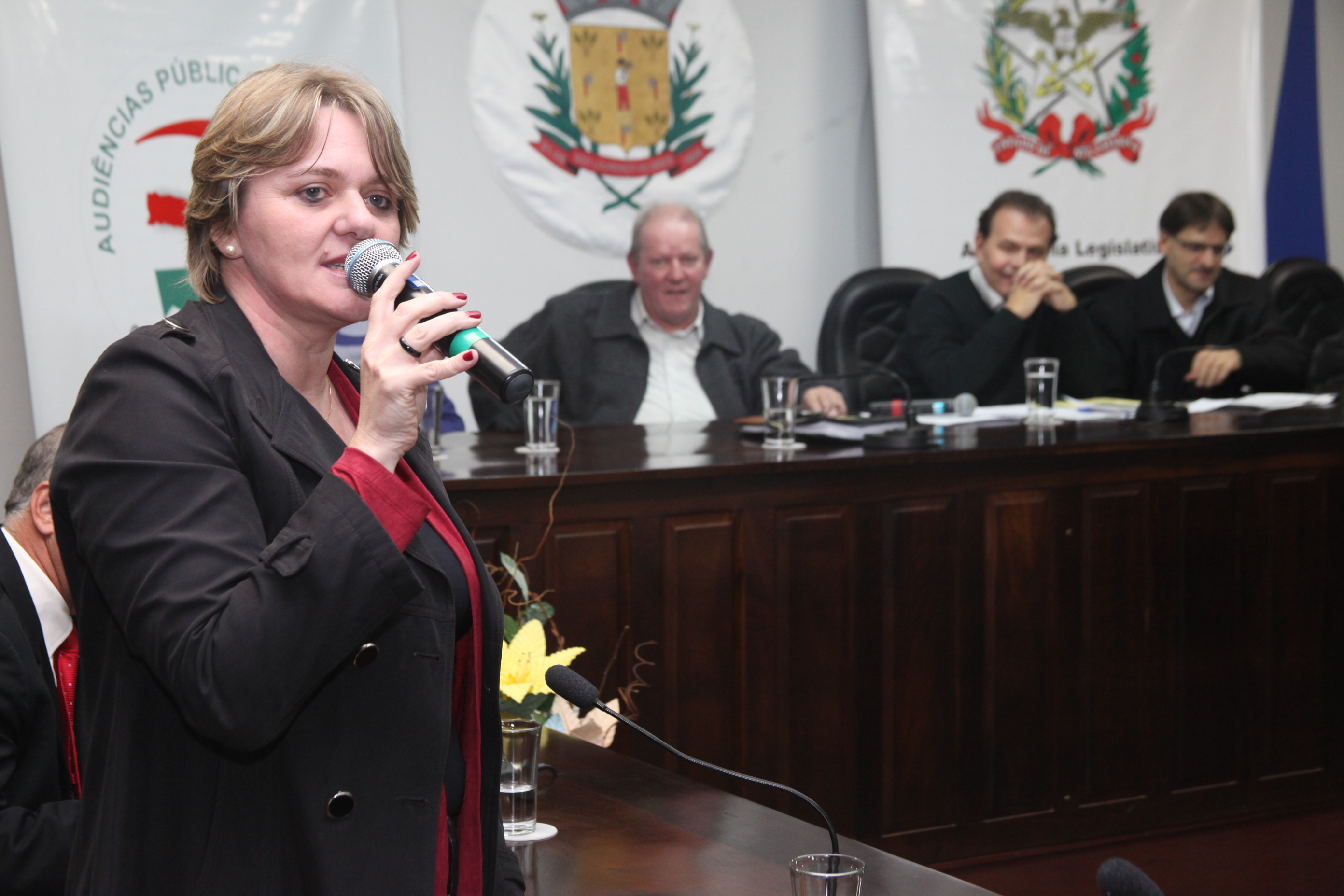 São Lourenço do Oeste sedia a quarta audiência pública do Orçamento Regionalizado 2013. Foto: Fábio Queiroz
