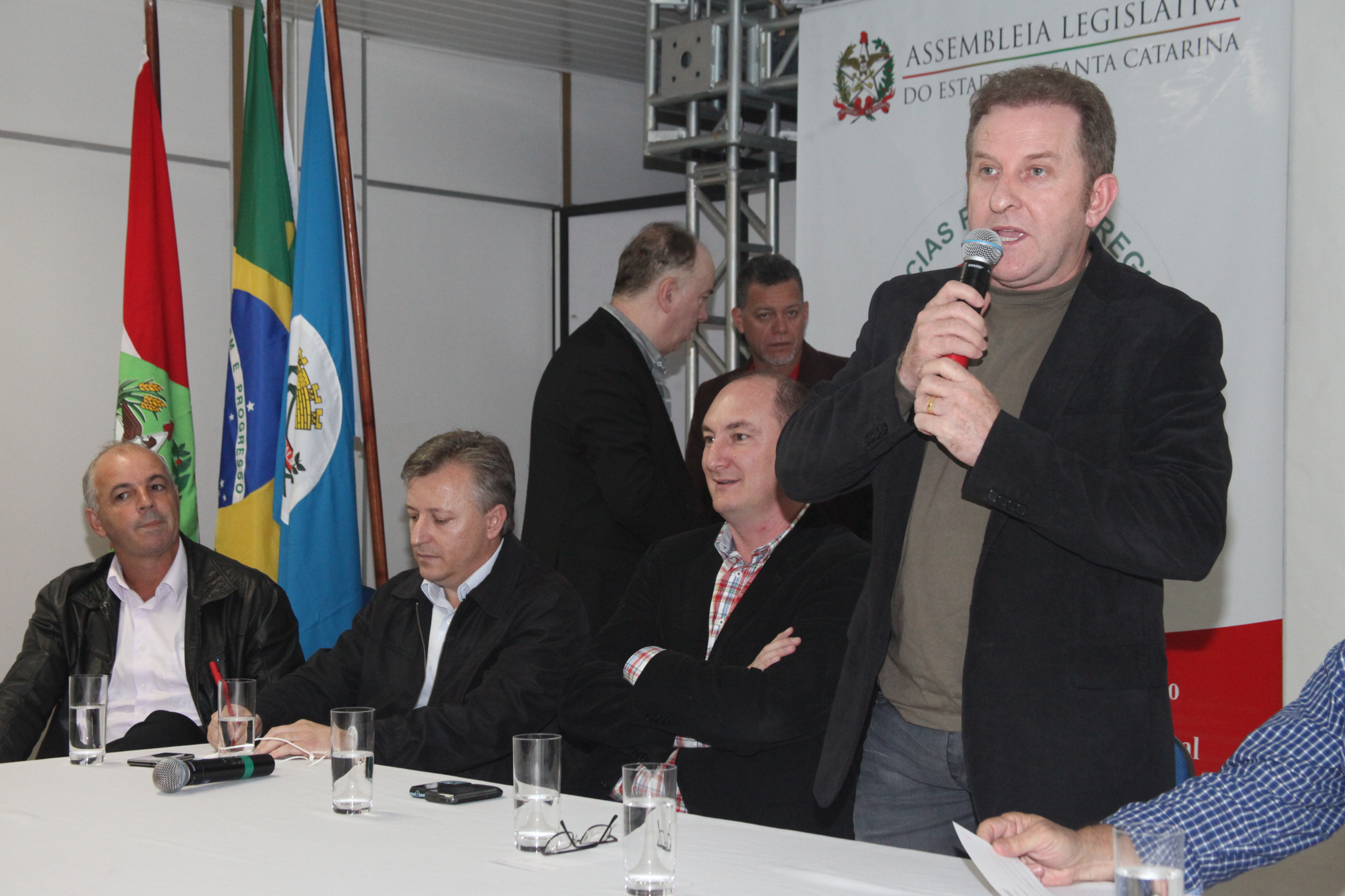 Palmitos sedia a sexta audiência pública do Orçamento Regionalizado 2013. Foto: Fábio Queiroz.
