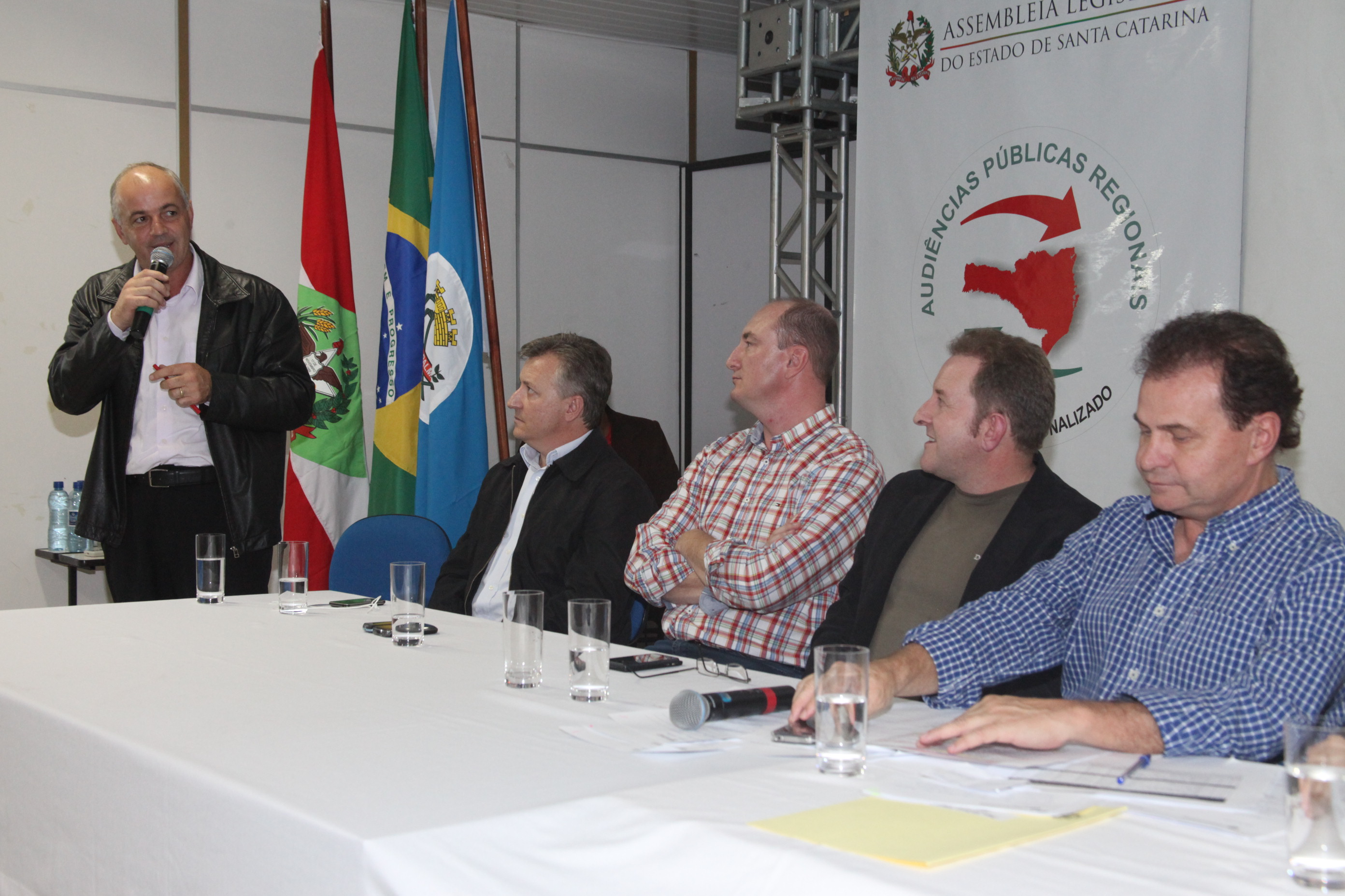 Palmitos sedia a sexta audiência pública do Orçamento Regionalizado 2013. Foto: Fábio Queiroz.