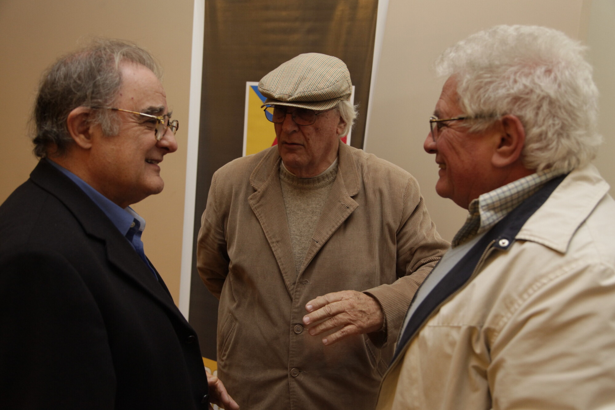 Arquiteto e urbanista Hector Vigliecca, Enrique Brena e Ricardo Jose Monti, Foto: Carlos Kilian