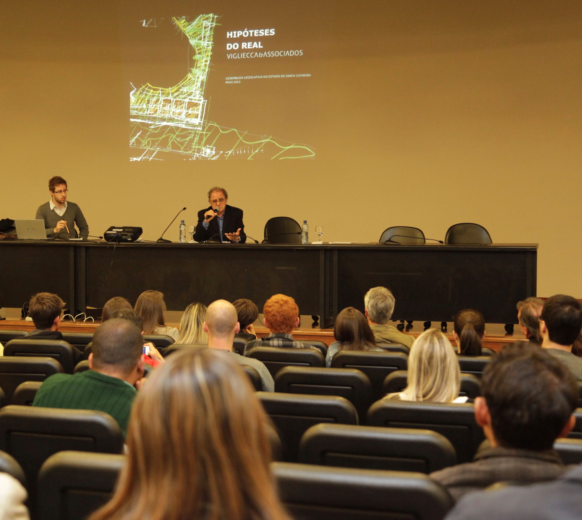 Palestra do Arqt    Hector Vigliecca   Foto Carlos Kilian