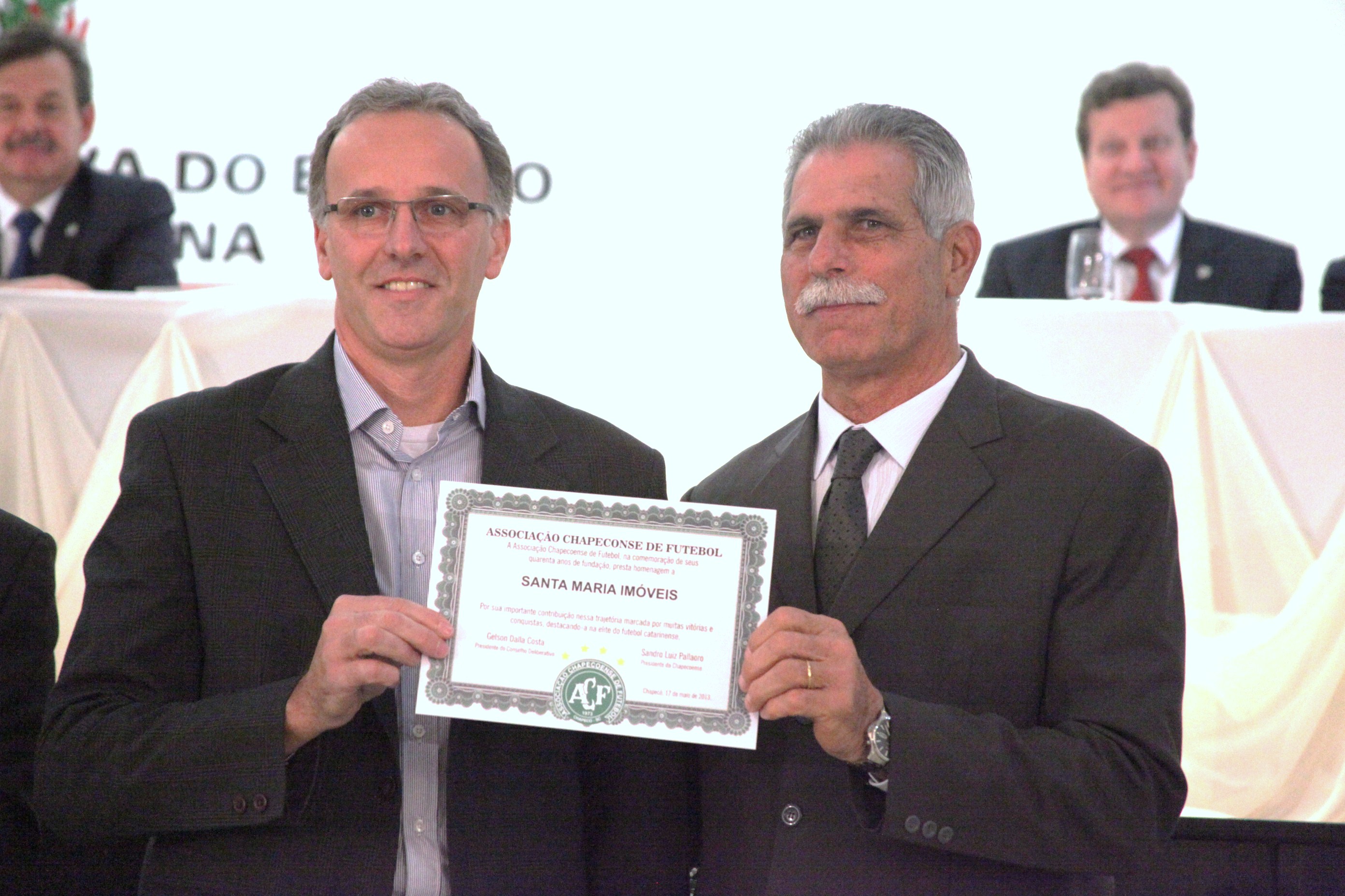 Parlamento homenageia a Chapecoense pelos seus 40 anos de história. Foto: Fábio Queiroz