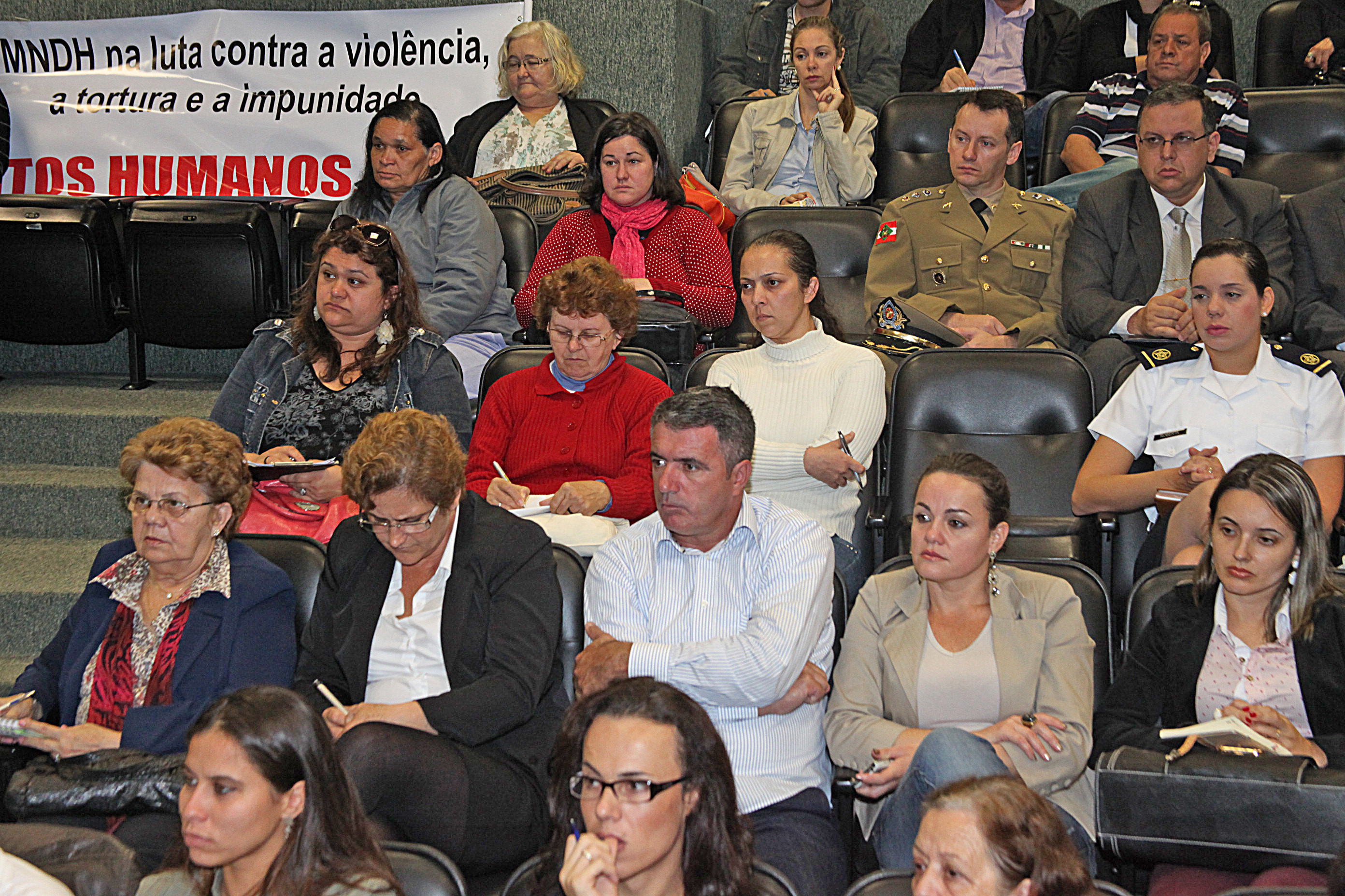 Audiência Pública para decidir sobre a criação do Conselho Estadual de Direitos Humanos. Foto: Fábio Queiroz