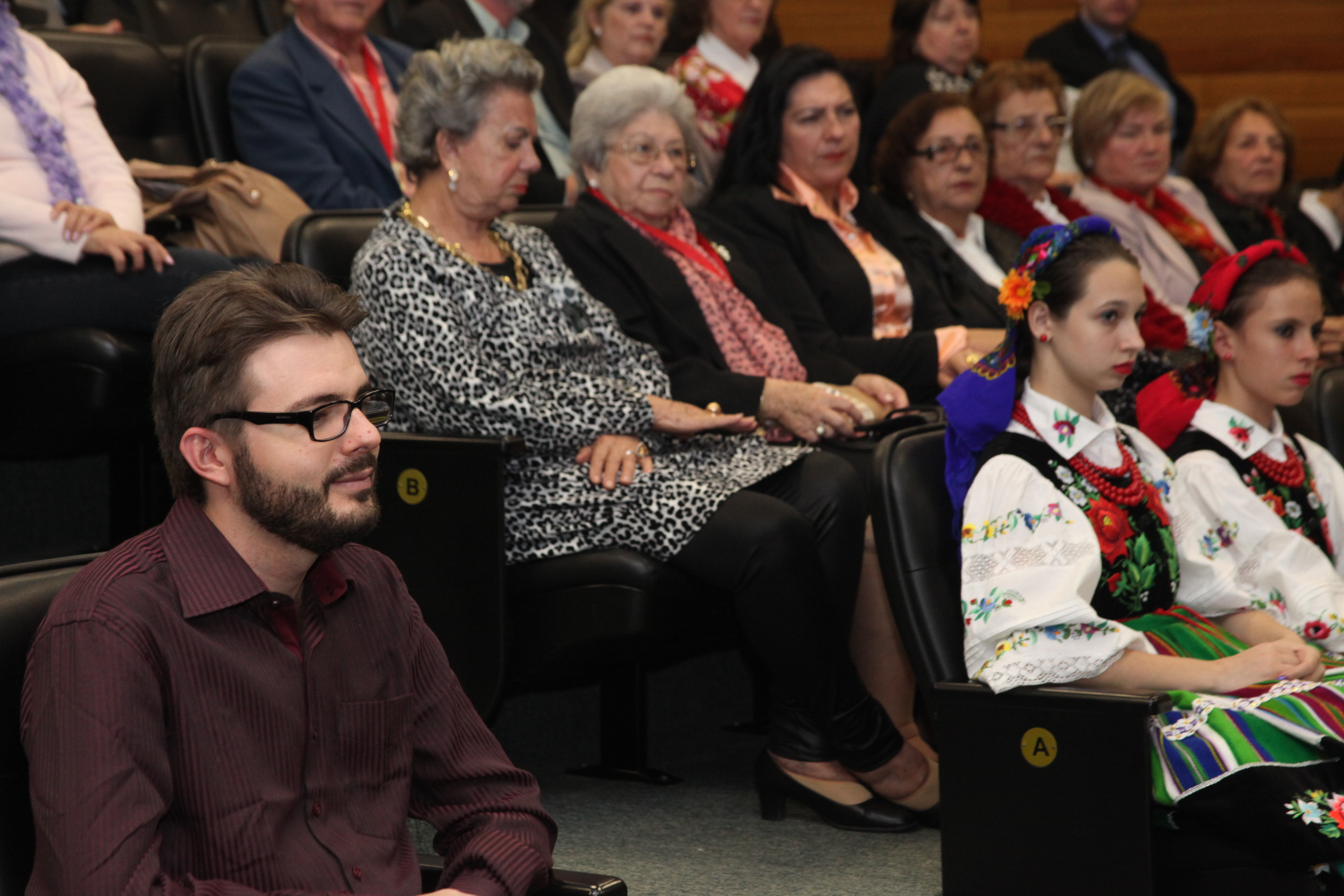 Posse da nova diretoria da Sociedade Polonesa de Florianópolis. Foto: Fábio Queiroz