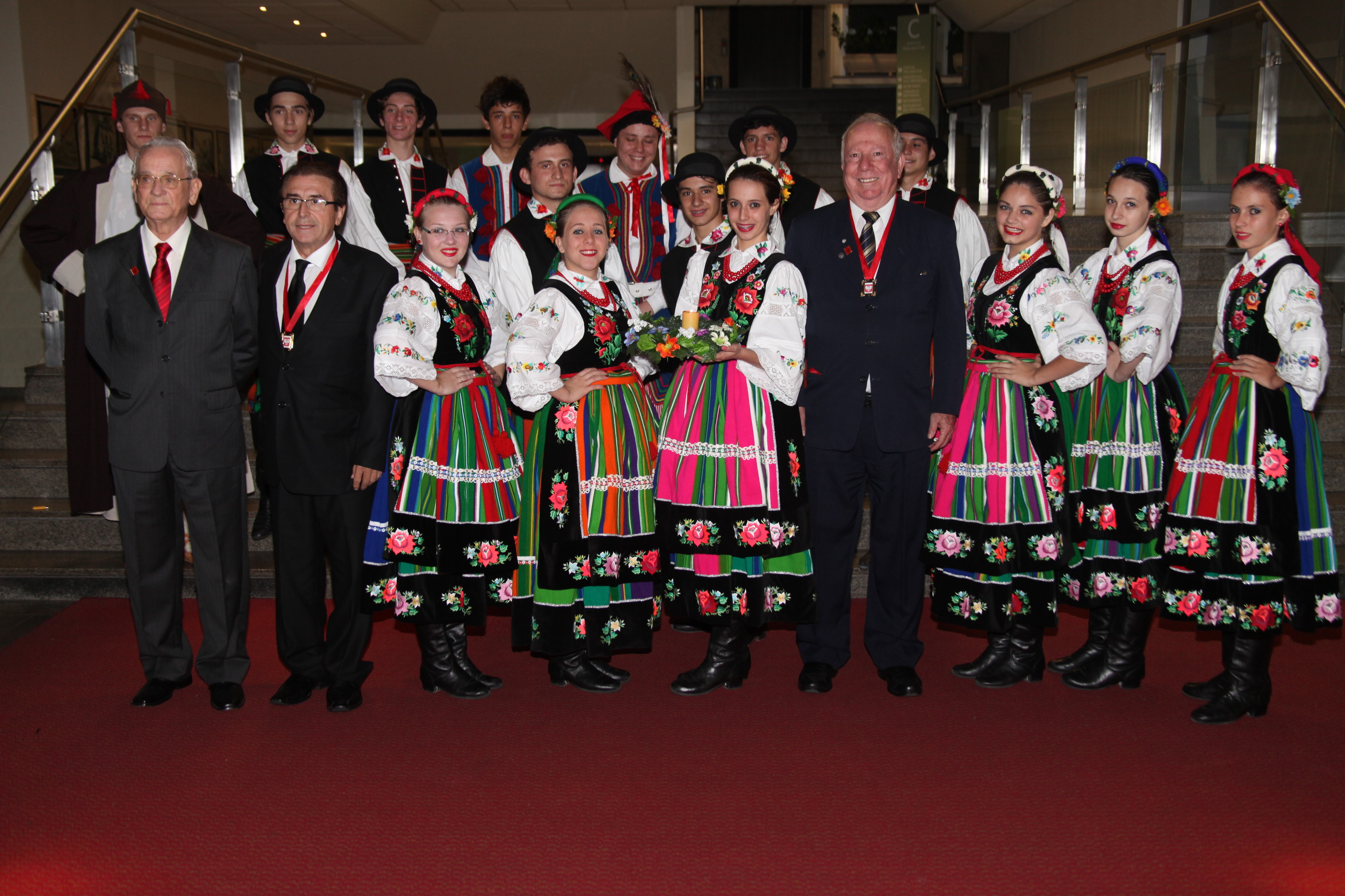 Posse da nova diretoria da Sociedade Polonesa de Florianópolis. Foto: Fábio Queiroz