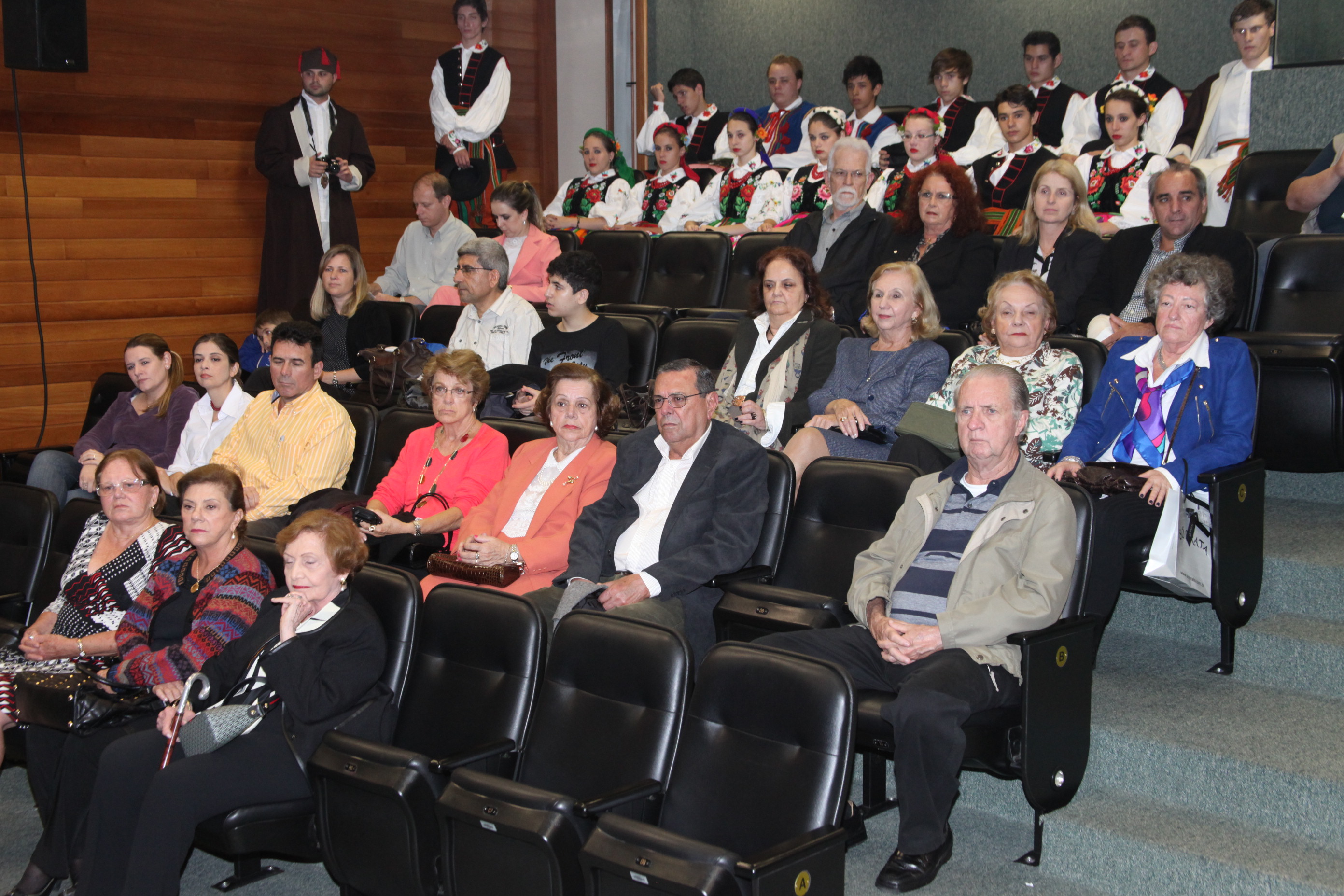 Posse da nova diretoria da Sociedade Polonesa de Florianópolis. Foto: Fábio Queiroz