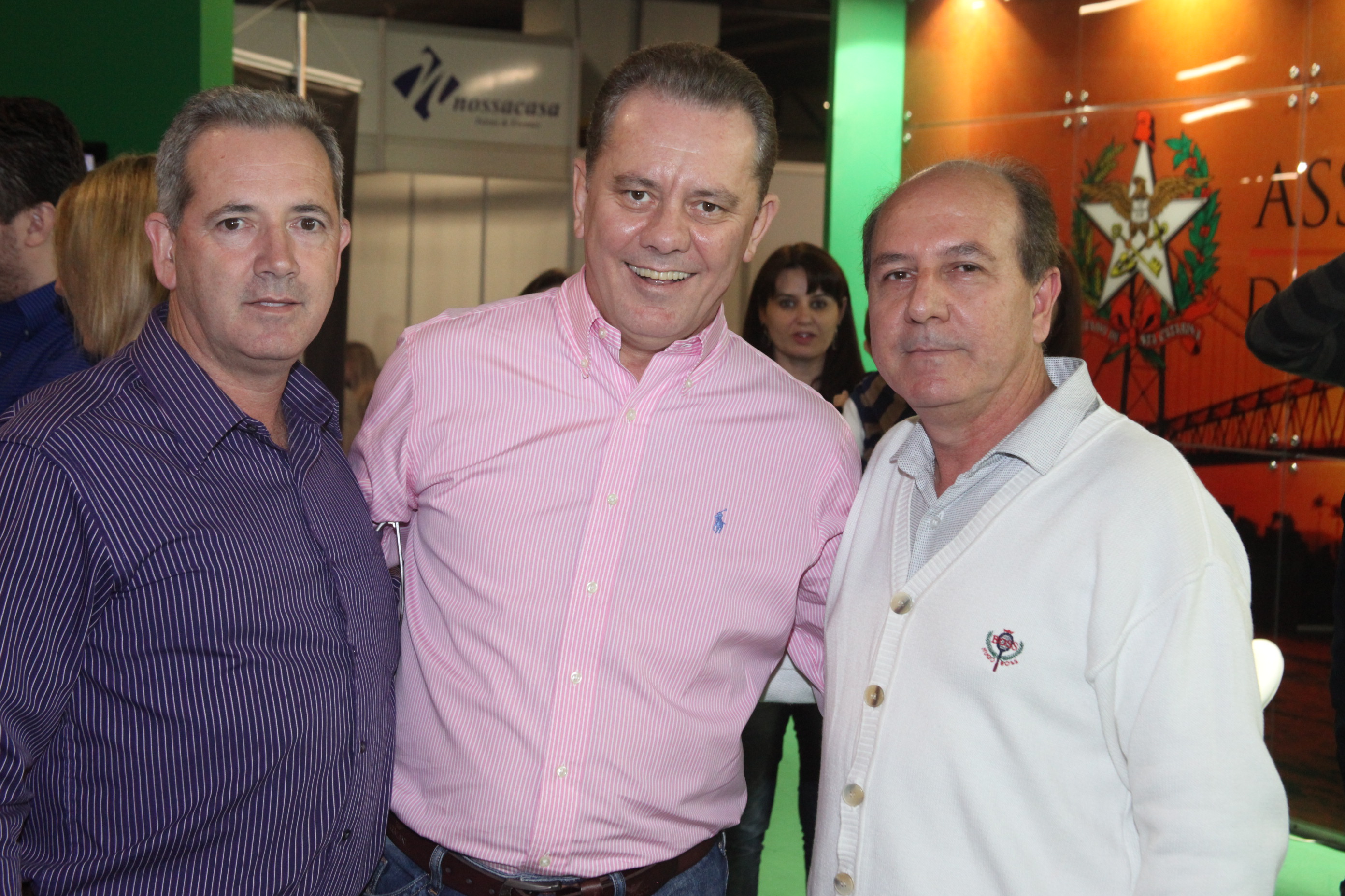 Joares Ponticelli, Presidente da Assembleia Legislativa de Santa Catarina, visita a X Feincos em Tubarão. Foto: Fábio Queiroz