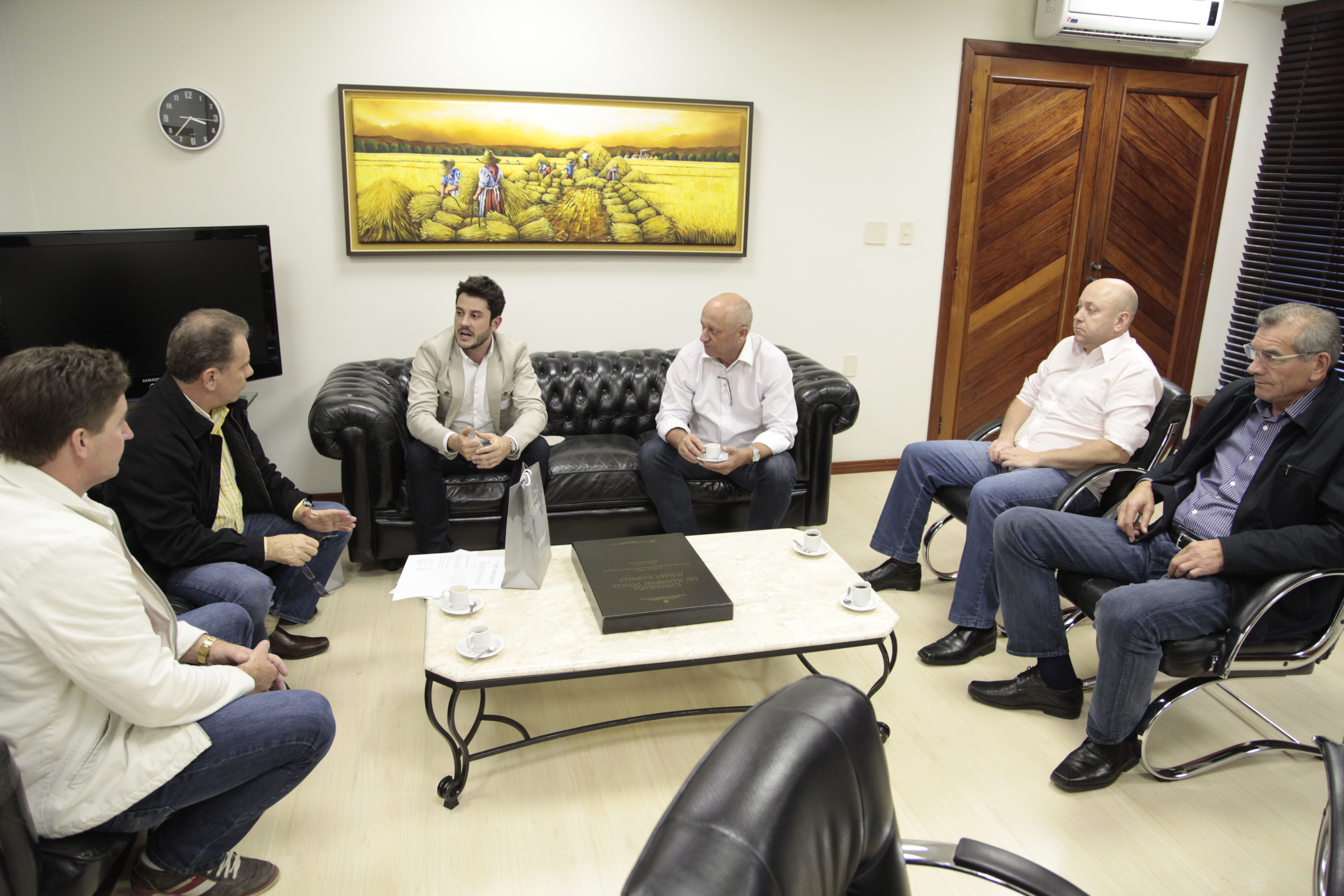 Reunião Presidência - Foto: Carlos Killian