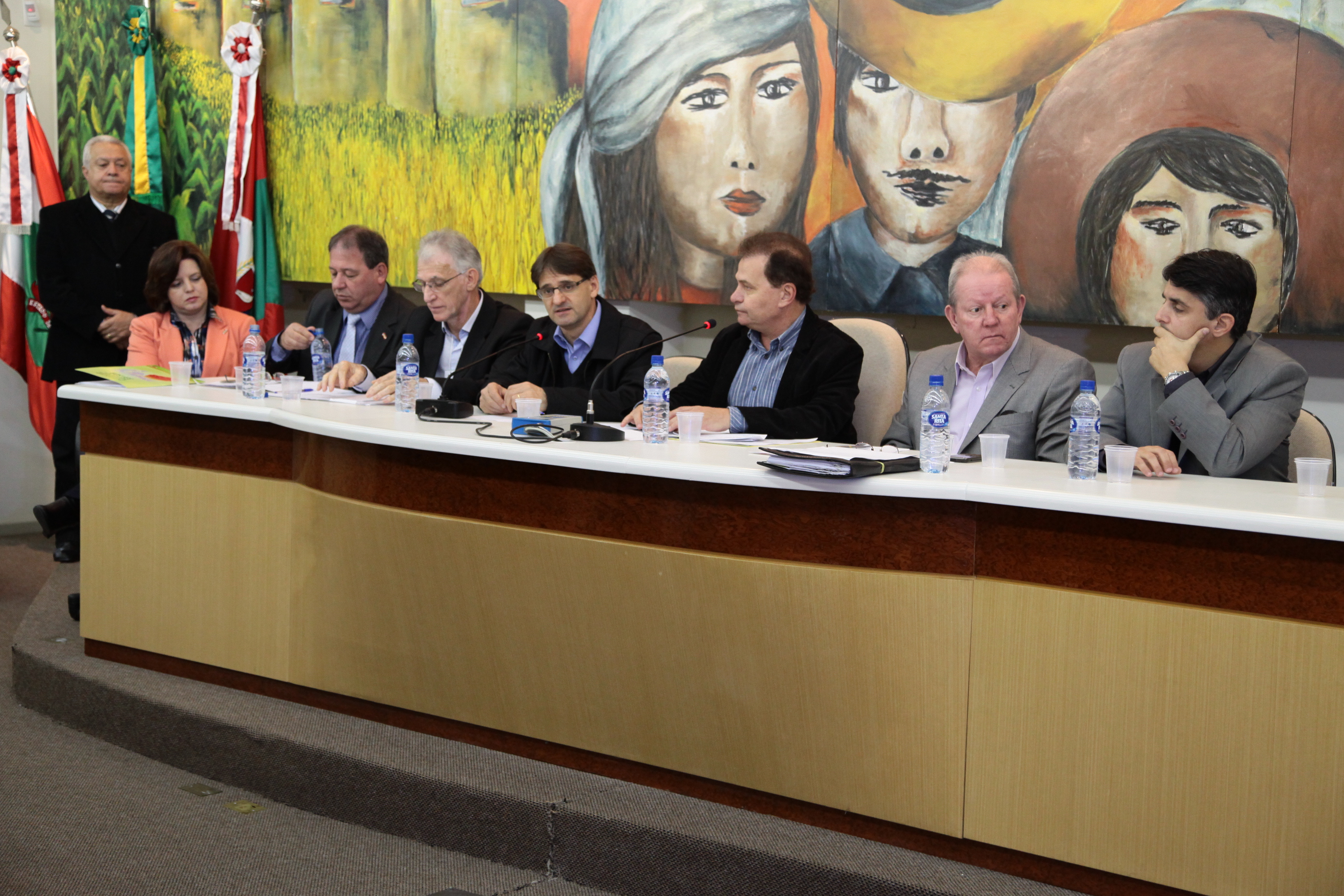 Audiência do Orçamento Regionalizado na cidade de Concórdia. Foto: Miriam Zomer