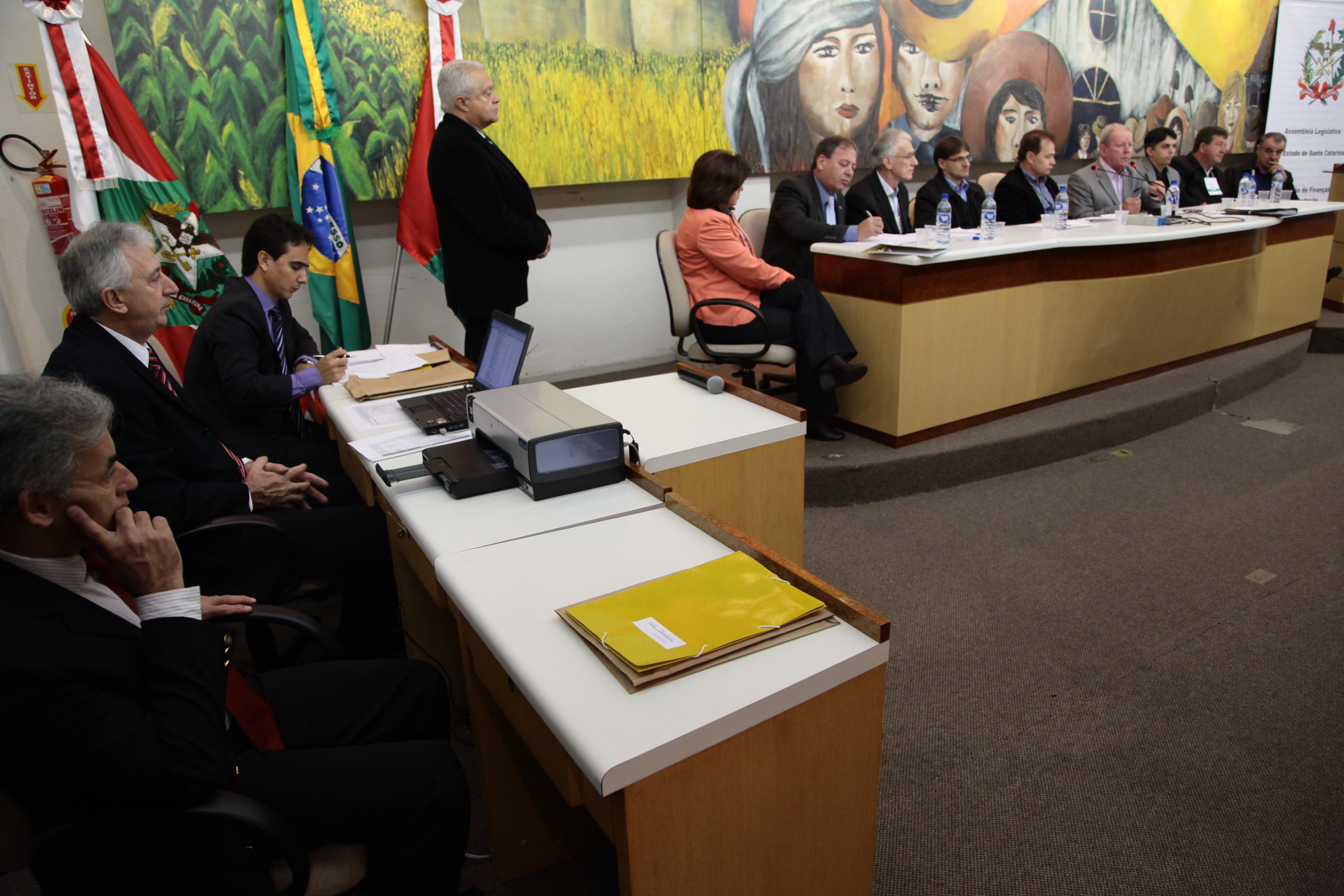 Audiência do Orçamento Regionalizado na cidade de Concórdia. Foto: Miriam Zomer