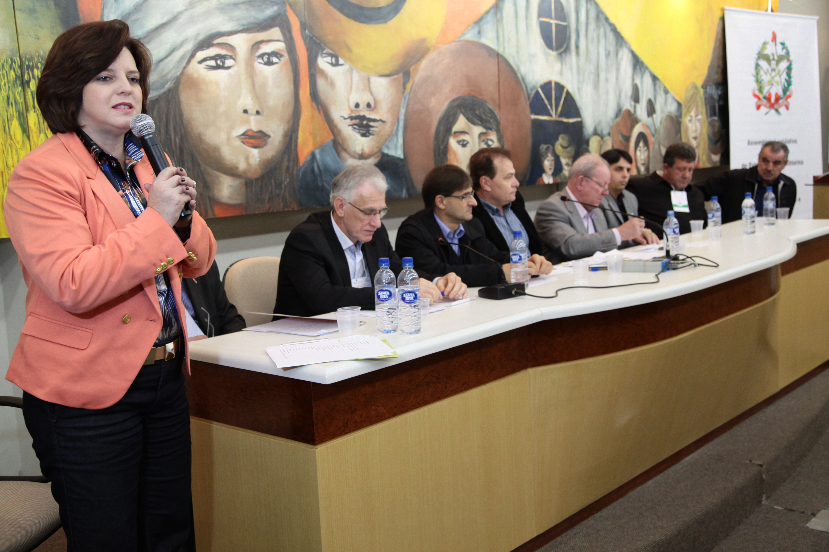 Audiência do Orçamento Regionalizado na cidade de Concórdia. Foto: Miriam Zomer