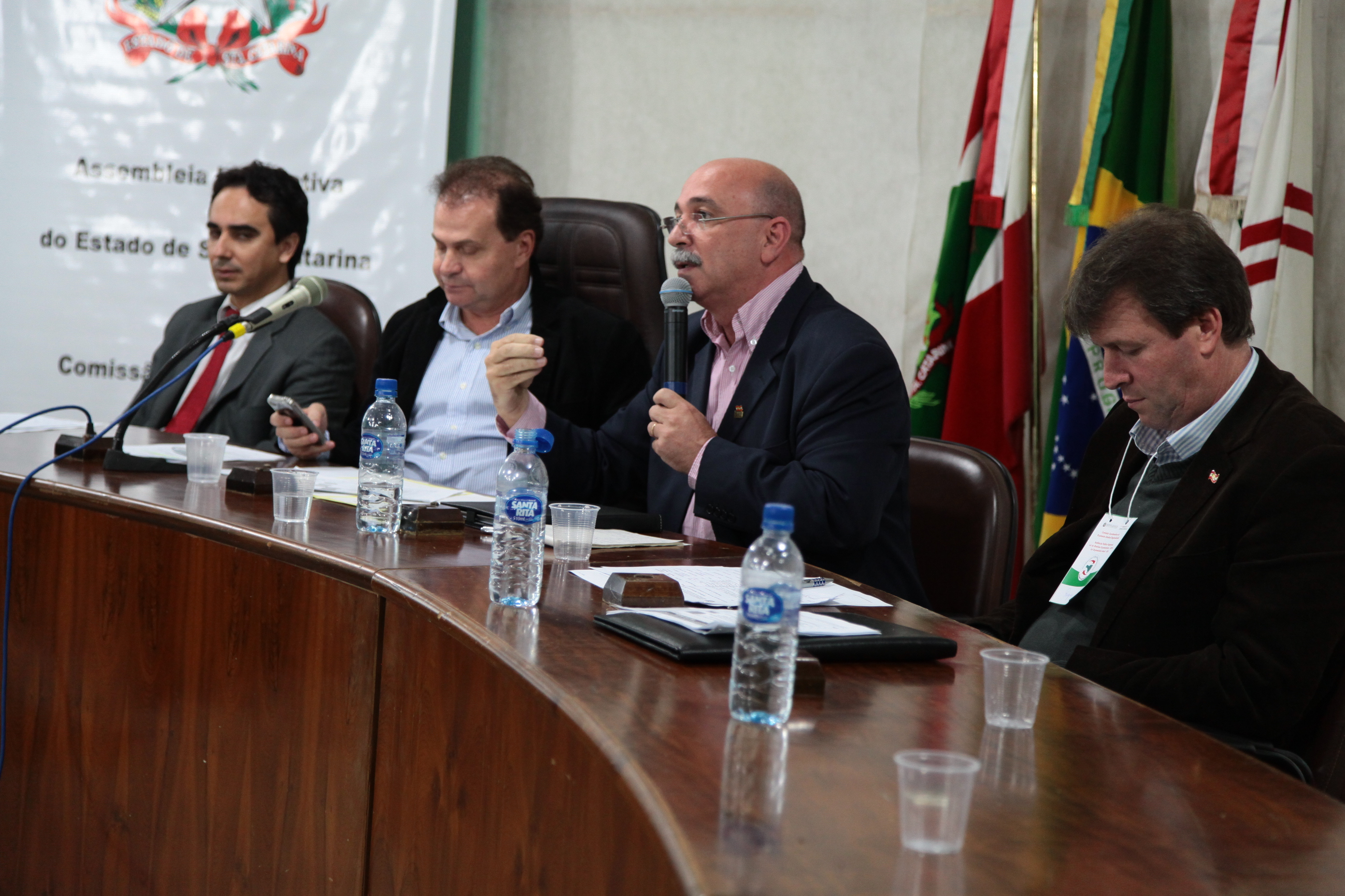 Audiência Pública Regional sobre a Lei de Diretrizes Orçamentárias (LDO) 2013 e Lei Orçamentária Anual (LOA) 2014, na cidade de Curitibanos. Foto: Miriam Zomer