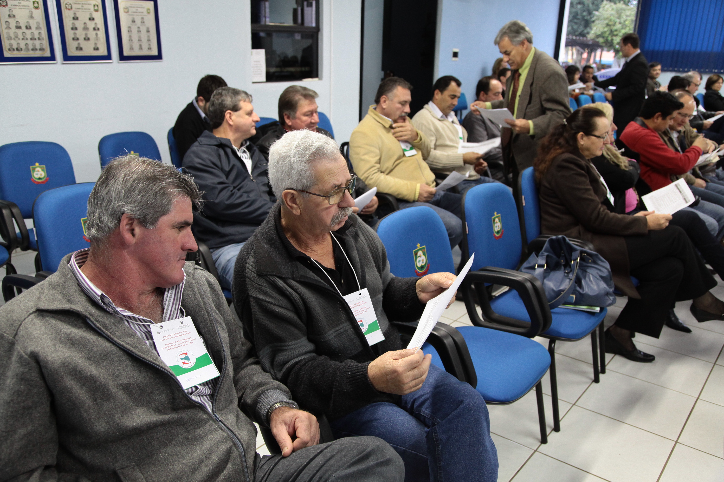 Audiência Pública Regional sobre a Lei de Diretrizes Orçamentárias (LDO) 2013 e Lei Orçamentária Anual (LOA) 2014, na cidade de Campos Novos.  Fotos: Miriam Zomer