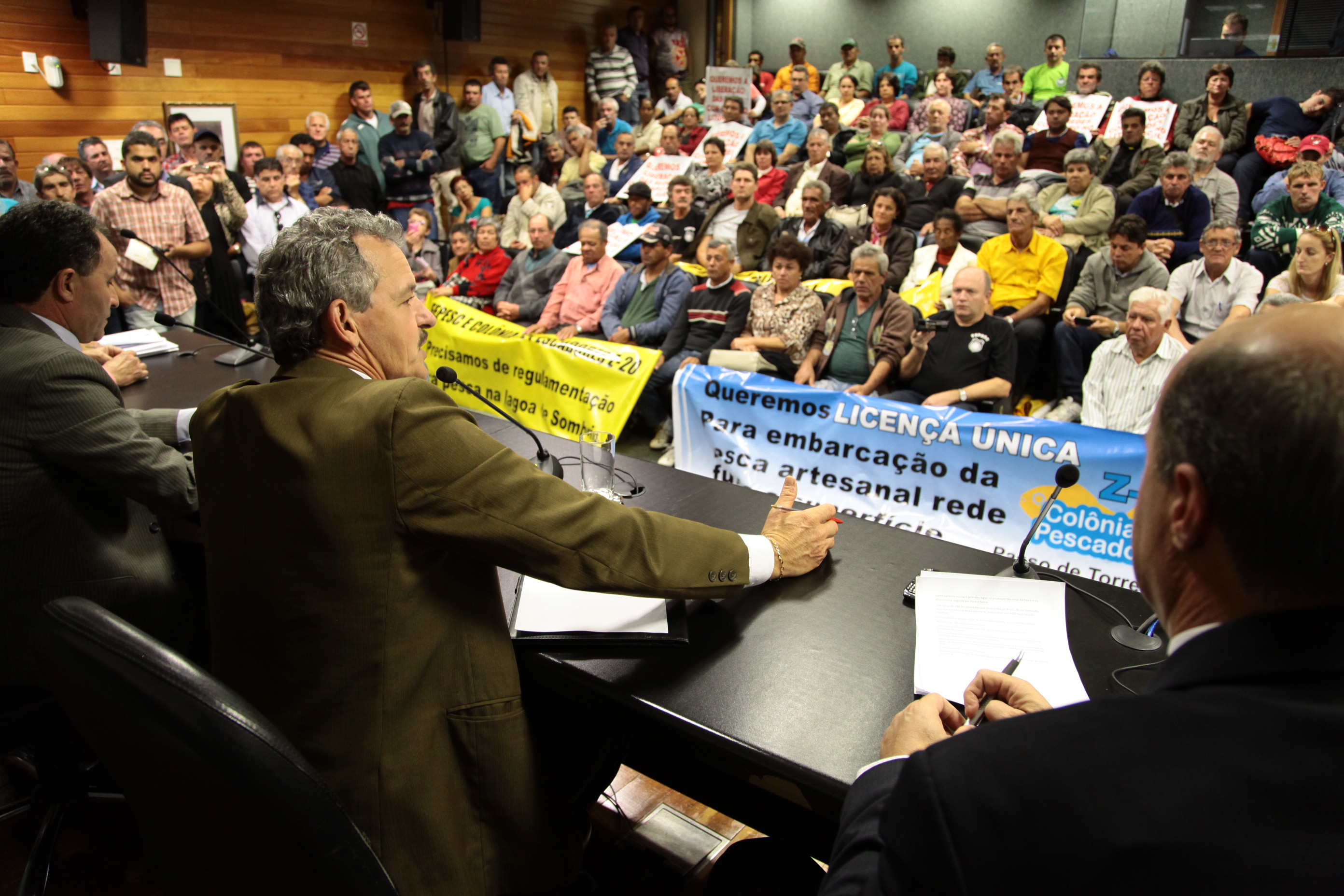 Reunião com a Federação dos Pescadores de SC – FEPESC