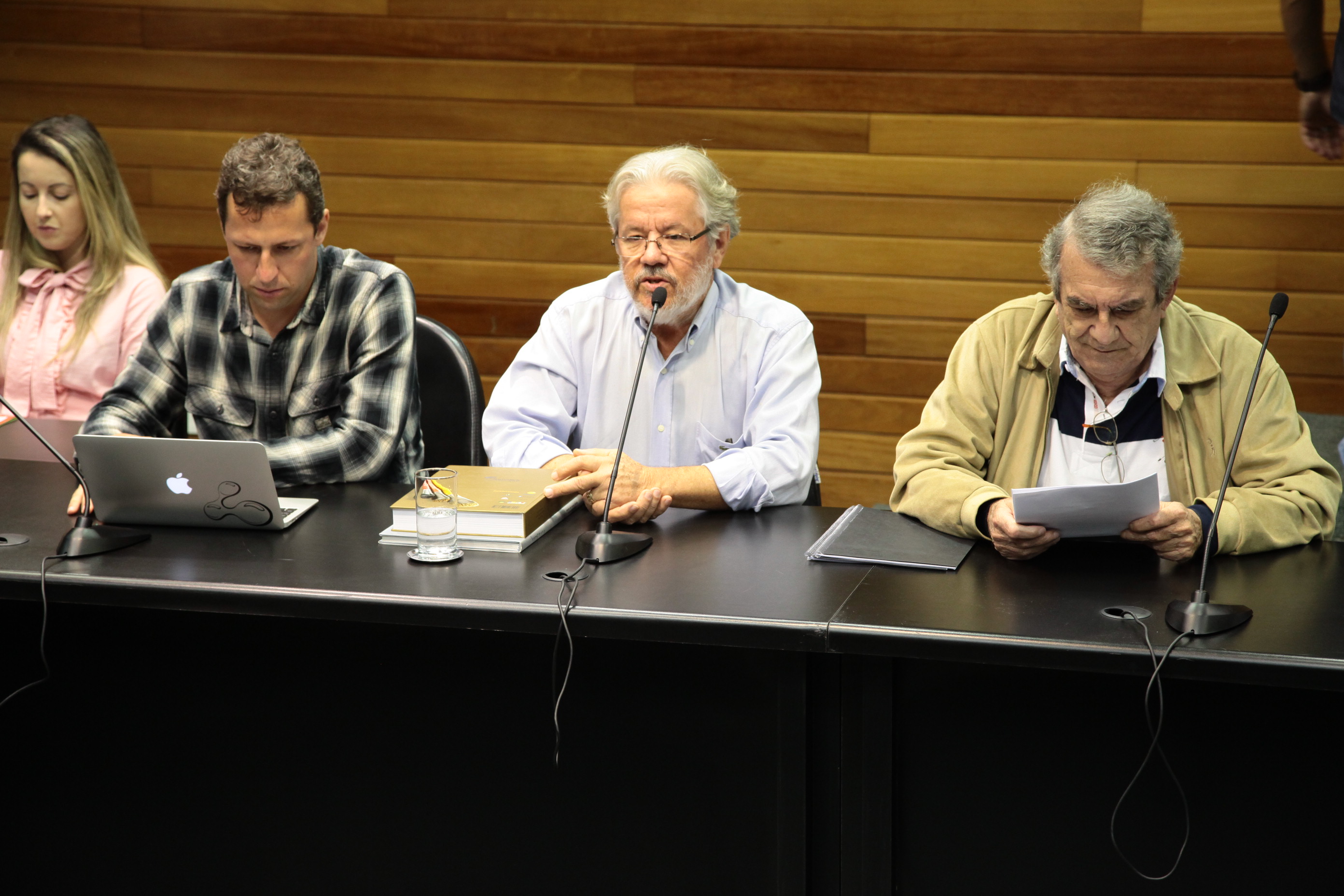 Reunião da Comissão Mista Especial, sobre as comemorações relativas ao centenário do artista plástico Willy Alfredo Zumblick. Foto: Miriam Zomer