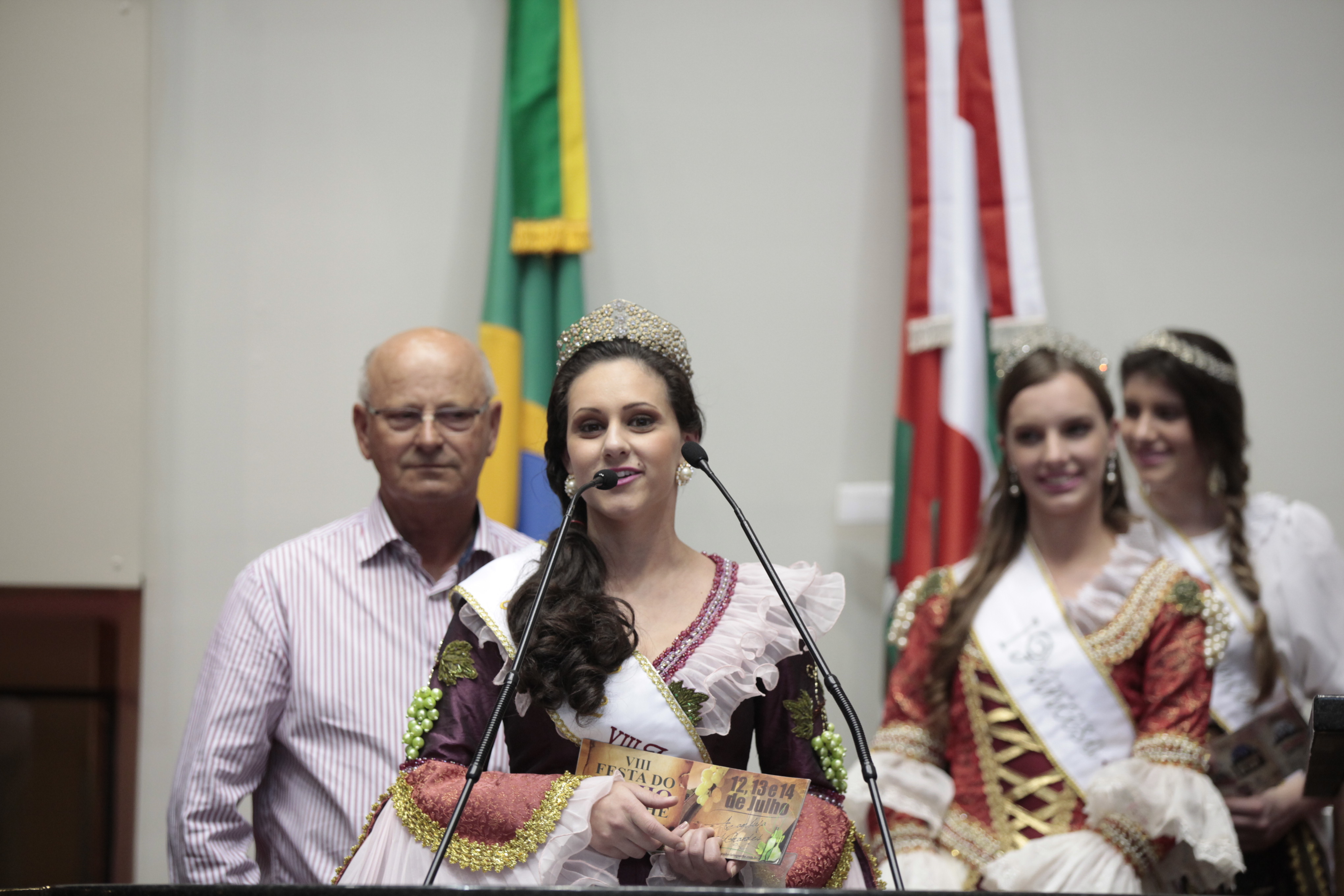 Princesas da VIII Festa do Vinho Goethe - Foto: Carlos Killian