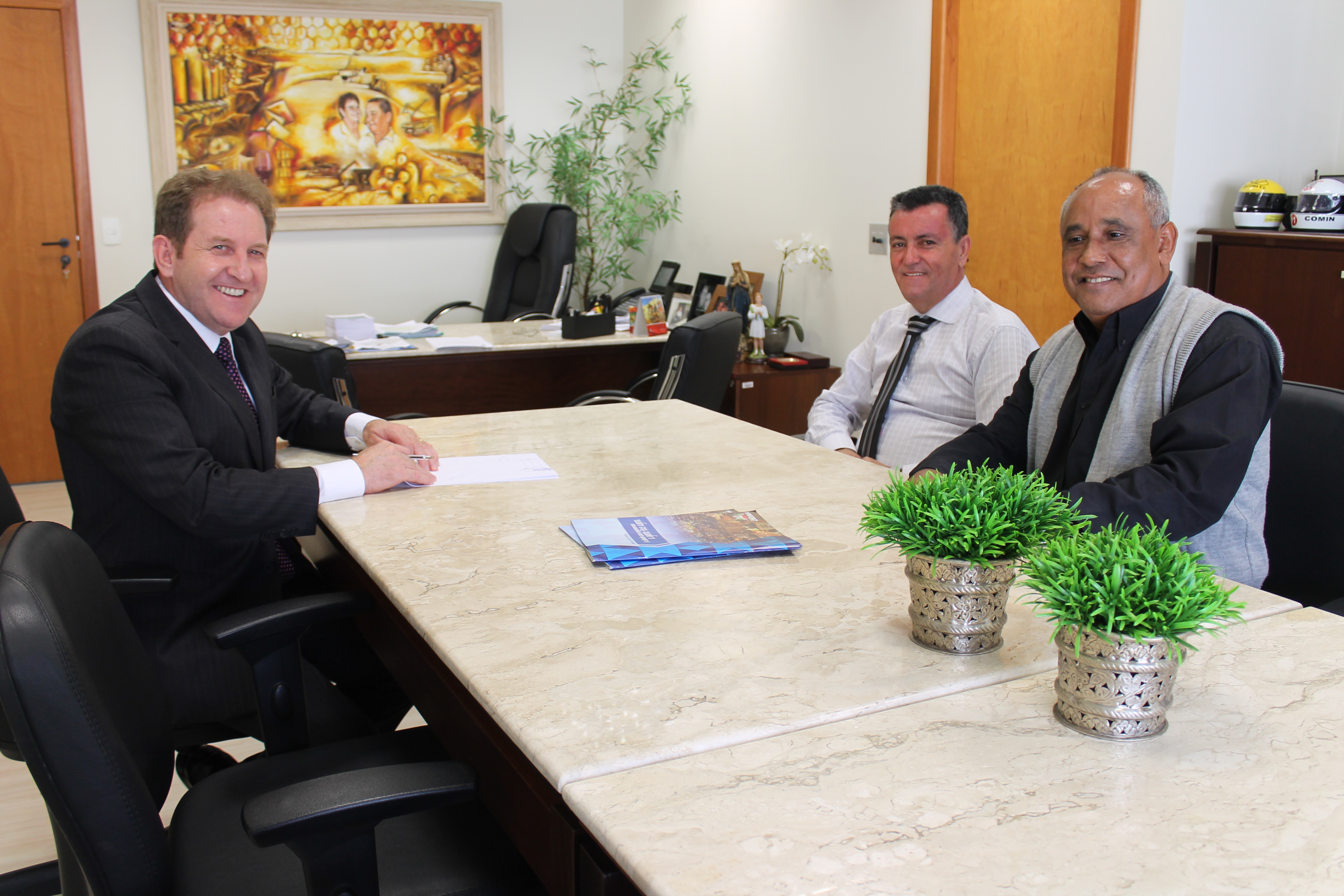 Reunião dos Dep. José Milton Scheffer e Dep. Jorge Teixeira com Diretores de Hospitais - Foto: Eduardo Guedes de Oliveira