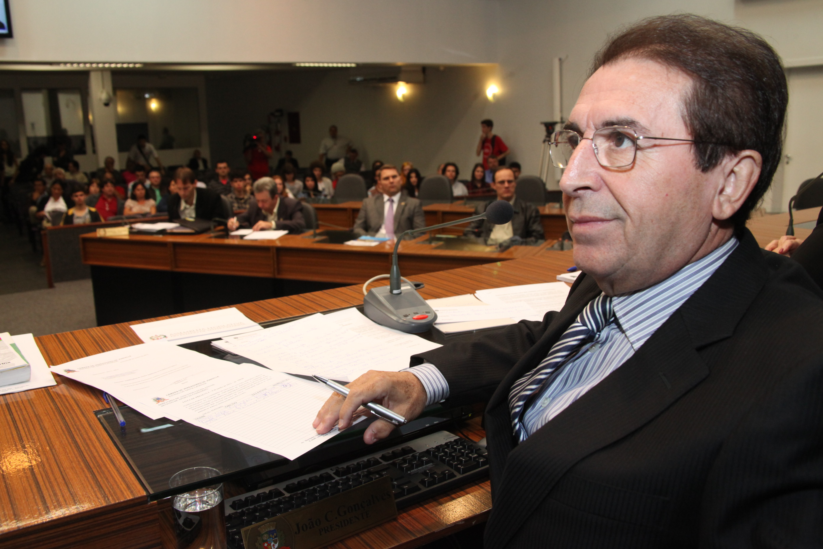 Comissão de Educação promove Audiência Pública em Joinville para discutir a Reenturmação. Foto: Fábio Queiroz