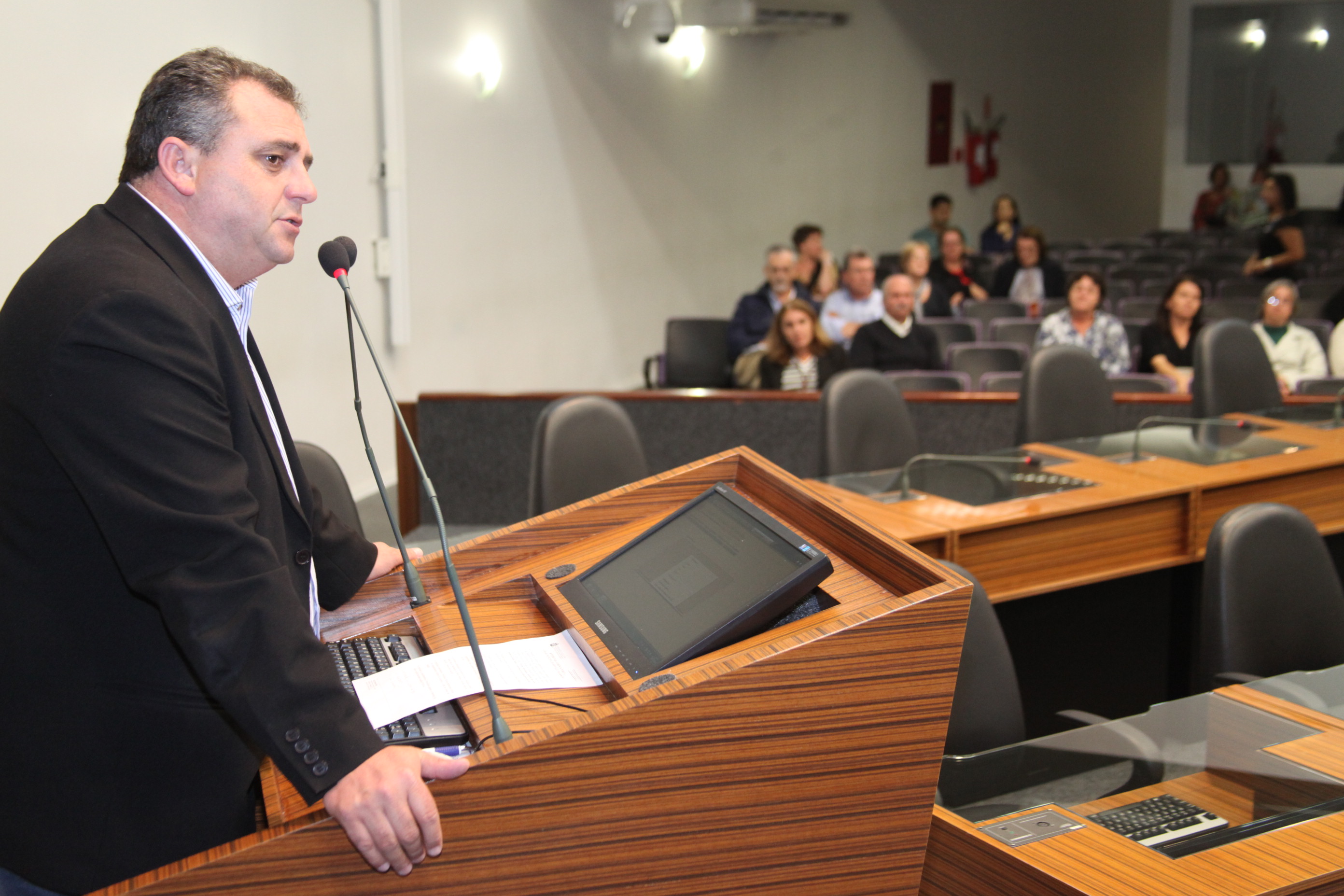 Comissão de Educação promove Audiência Pública em Joinville para discutir a Reenturmação. Foto: Fábio Queiroz