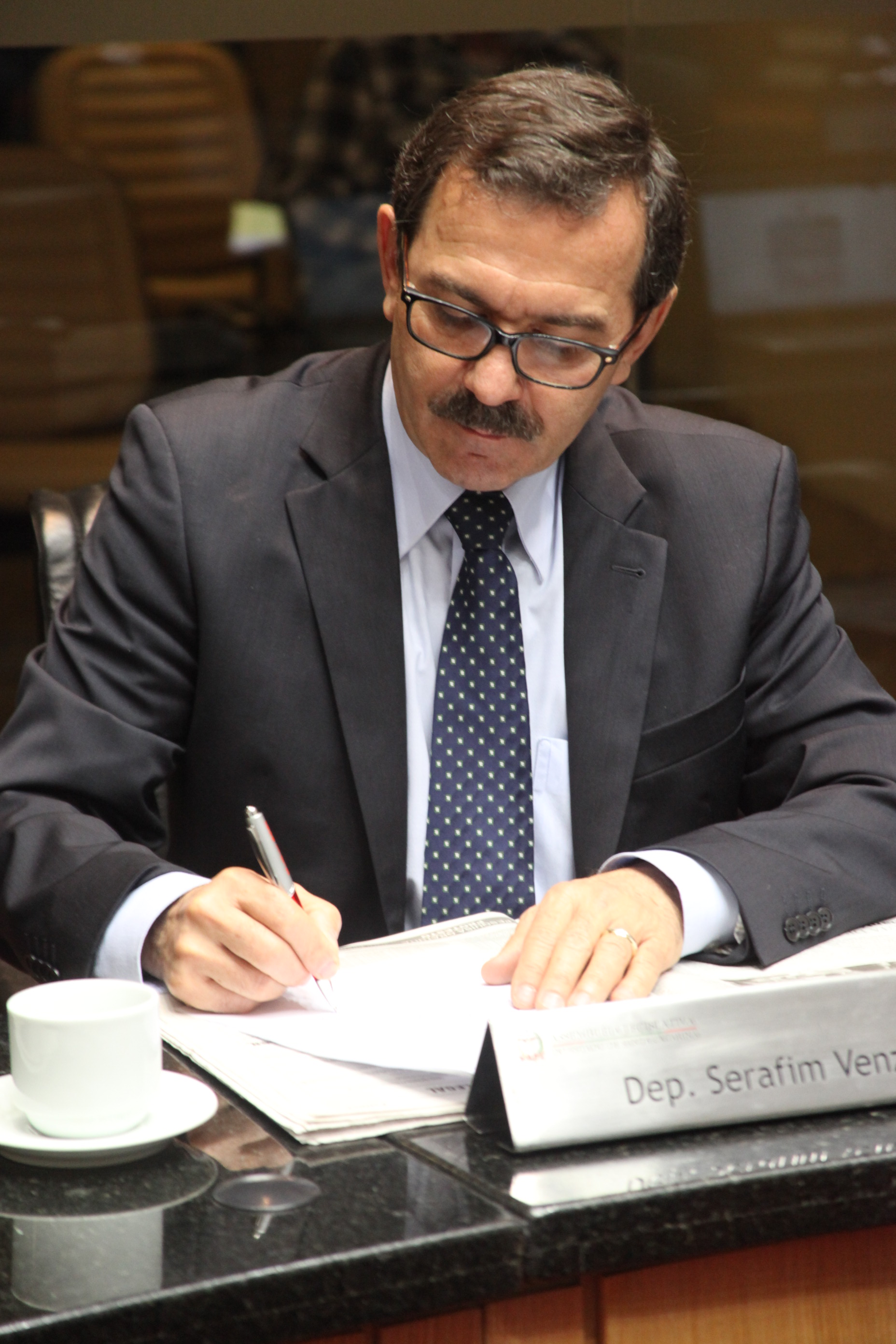 Deputado Serafim Venzon (PSDB) - Plenário - Foto: Fábio Queiroz