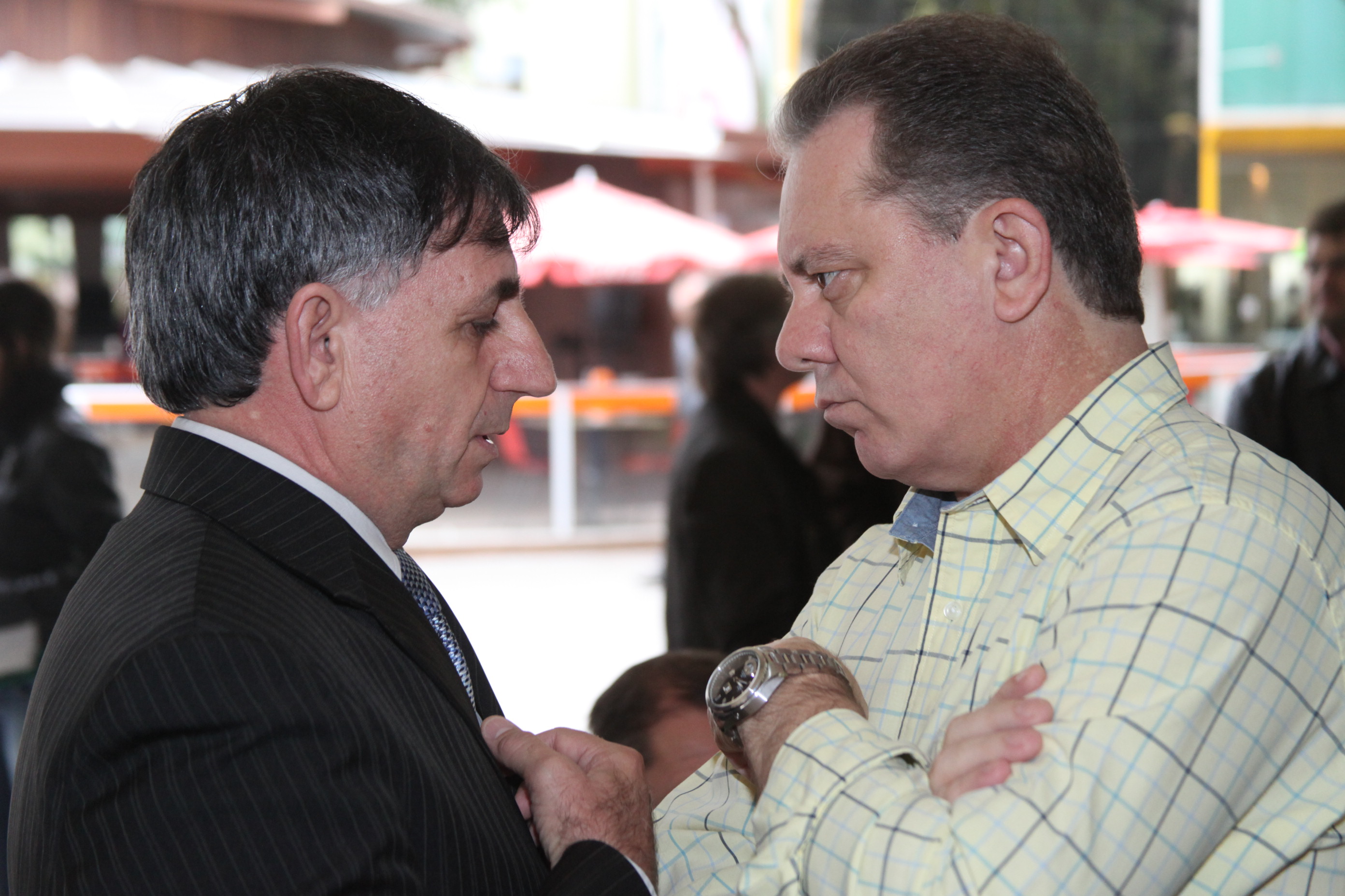 Rádio Eldorado de Criciúma promove debate acerca do uso do carvão mineral com a presença dos deputados Joares Ponticelli (PP) e Valmir Comin (PP). Foto: Fábio Queiroz