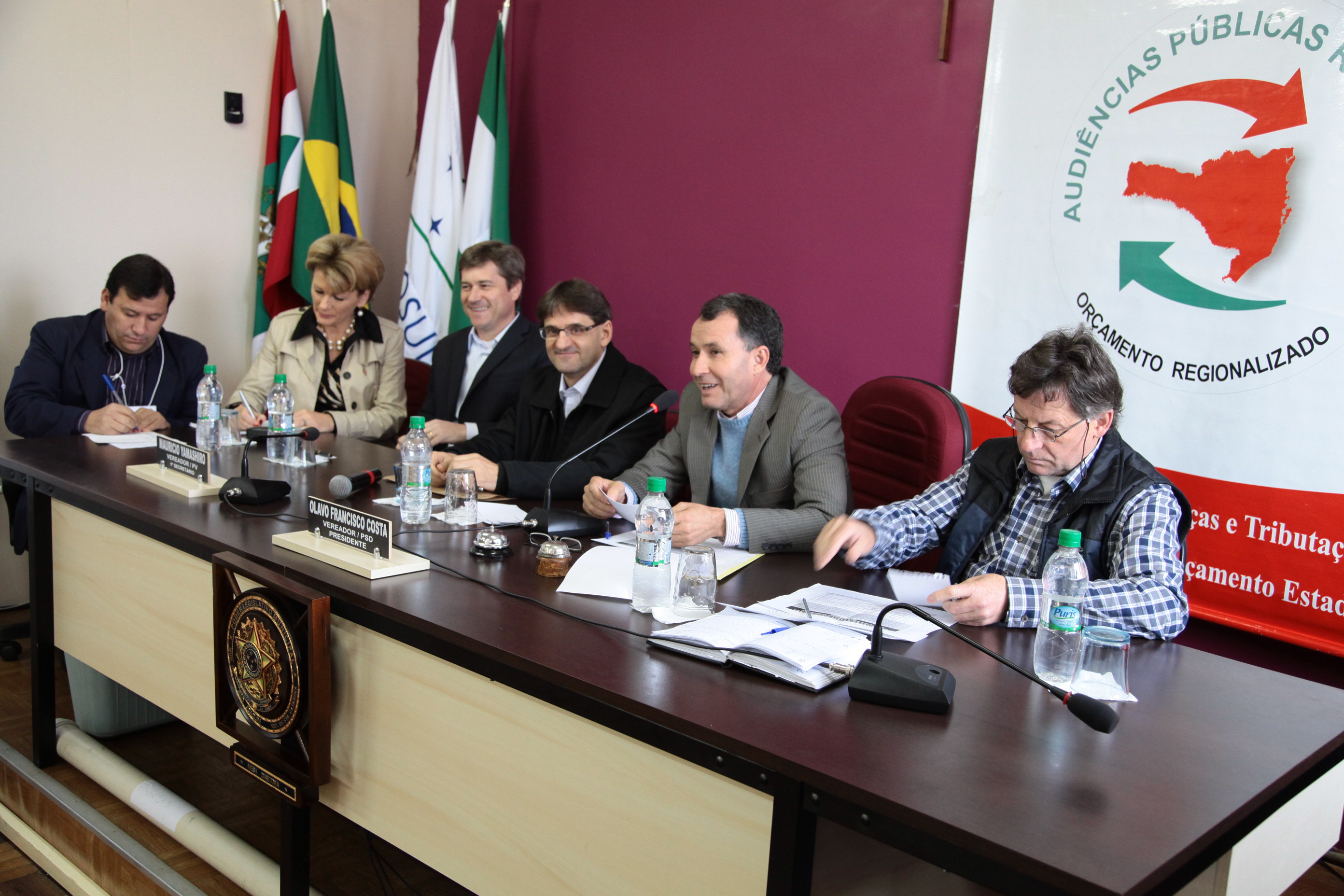 Audiência Pública do Orçamento Regionalizado em São Joaquim. Foto: Miriam Zomer