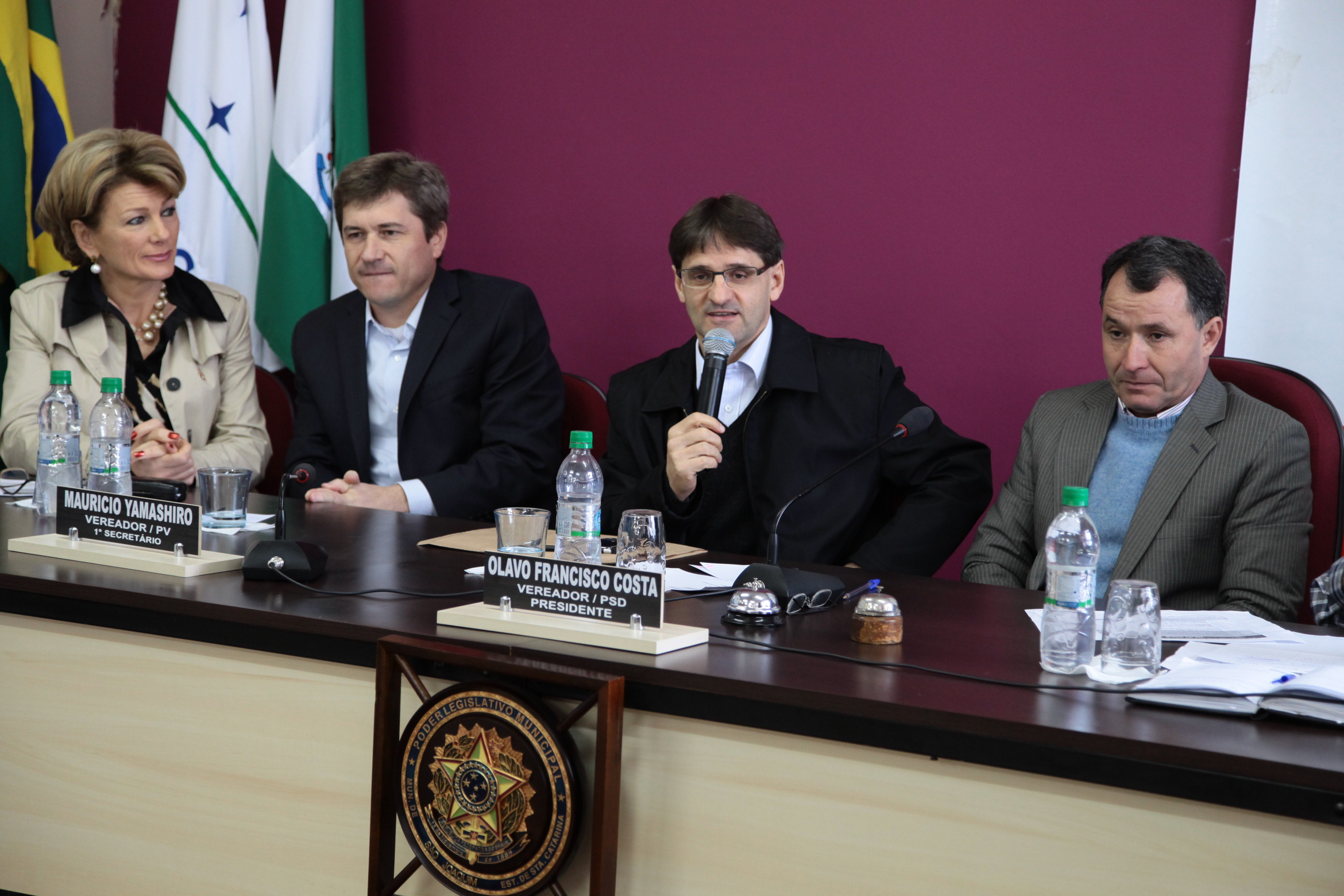 Audiência Pública do Orçamento Regionalizado em São Joaquim. Deputado Neodi Sareta (PT)  Foto: Miriam Zomer