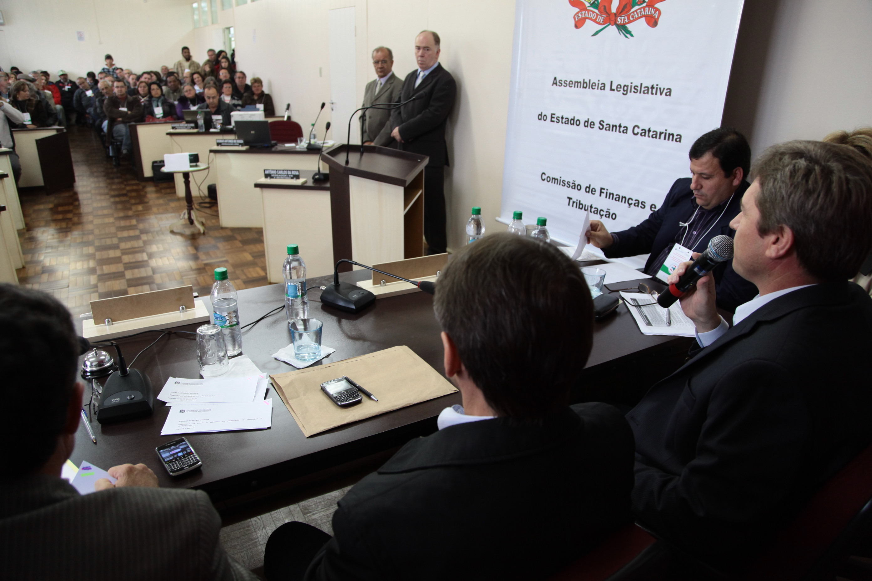 Audiência Pública do Orçamento Regionalizado em São Joaquim. Foto: Miriam Zomer