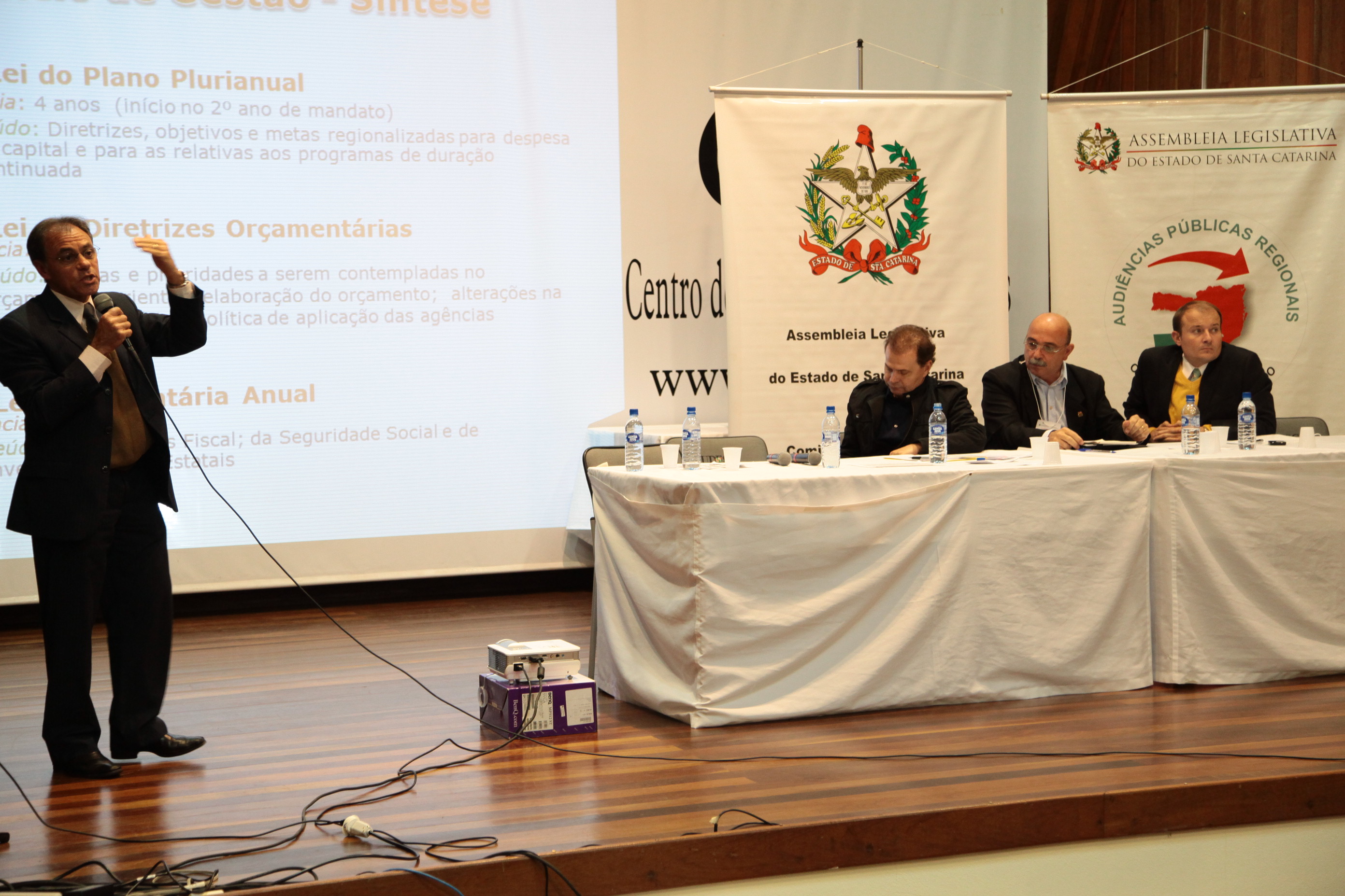 Audiência Pública do Orçamento Regionalizado em Lages. Foto: Miriam Zomer