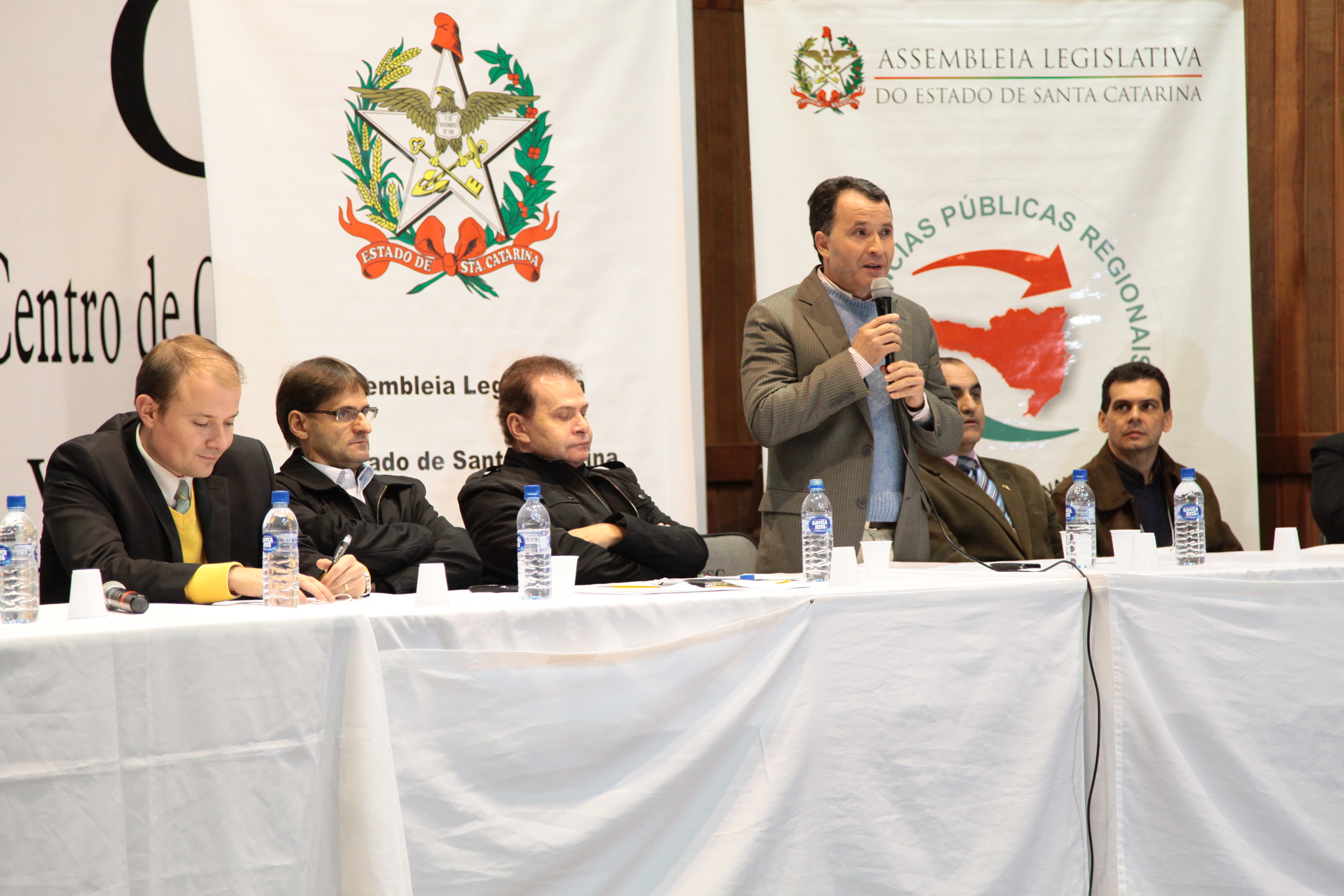 Audiência Pública do Orçamento Regionalizado em Lages. Foto: Miriam Zomer
