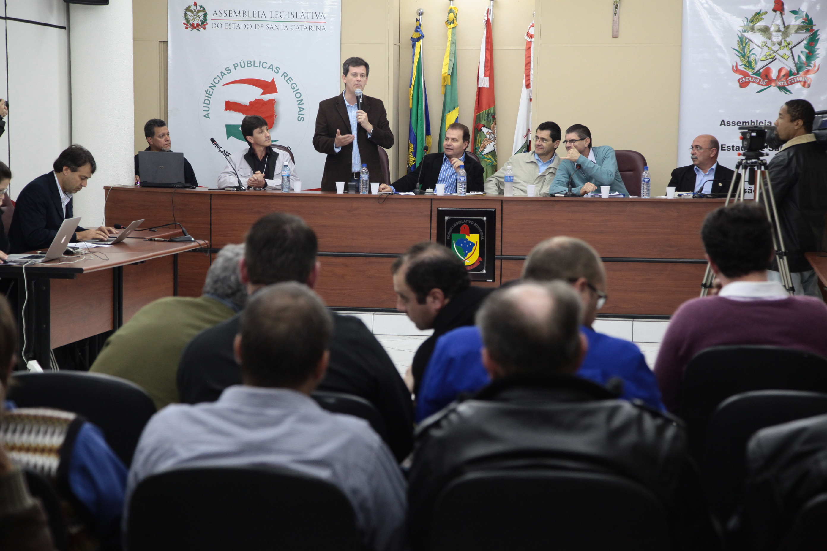 Audiência Pública do Orçamento Regionalizado em Rio do Sul. Foto: Miriam Zomer