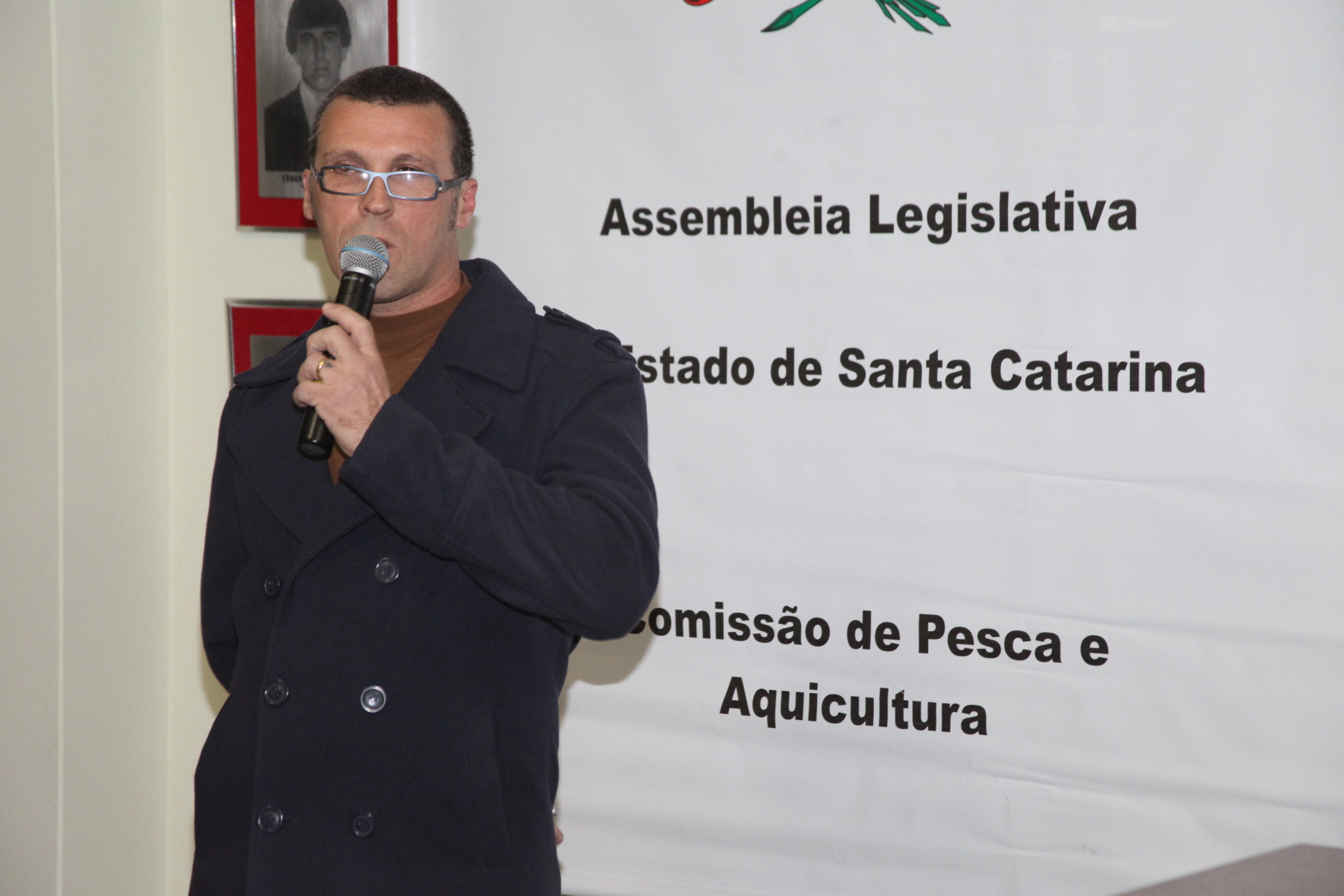 Comissão de Pesca e Aquicultura promove Audiência Pública em Passo de Torres para discutir o desassoreamento do rio Mampituba. Foto: Fábio Queiroz